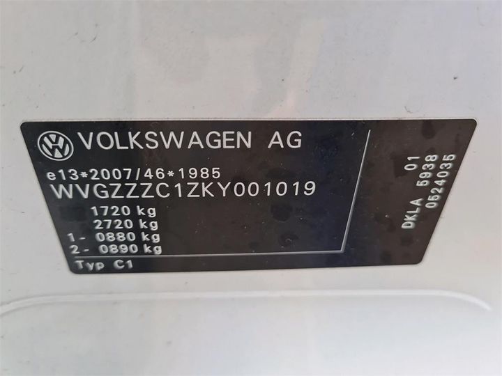 Photo 13 VIN: WVGZZZC1ZKY001019 - VOLKSWAGEN T-CROSS 