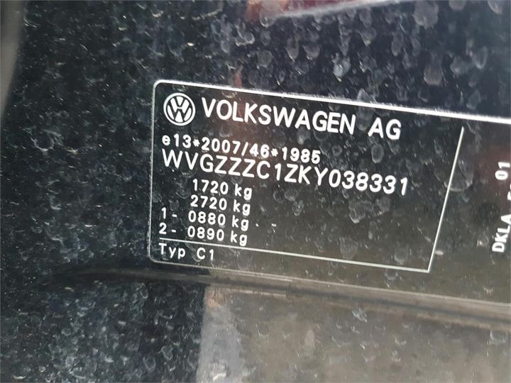 Photo 14 VIN: WVGZZZC1ZKY038331 - VOLKSWAGEN T-CROSS 