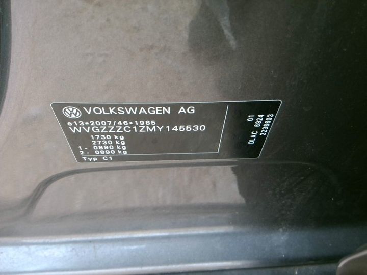 Photo 2 VIN: WVGZZZC1ZMY145530 - VOLKSWAGEN T-CROSS 