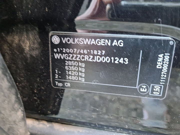 Photo 11 VIN: WVGZZZCRZJD001243 - VOLKSWAGEN TOUAREG 