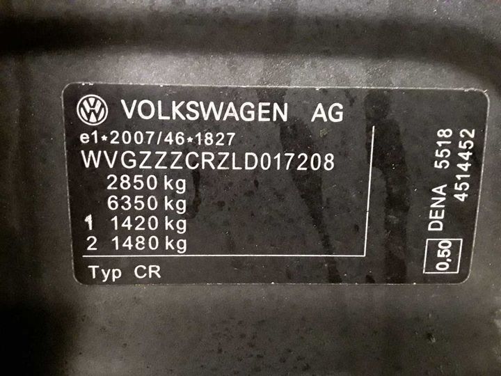 Photo 12 VIN: WVGZZZCRZLD017208 - VOLKSWAGEN TOUAREG 3.0 V6 TDI 