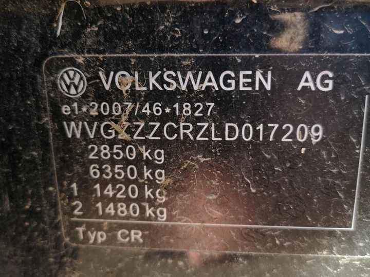 Photo 6 VIN: WVGZZZCRZLD017209 - VOLKSWAGEN TOUAREG 