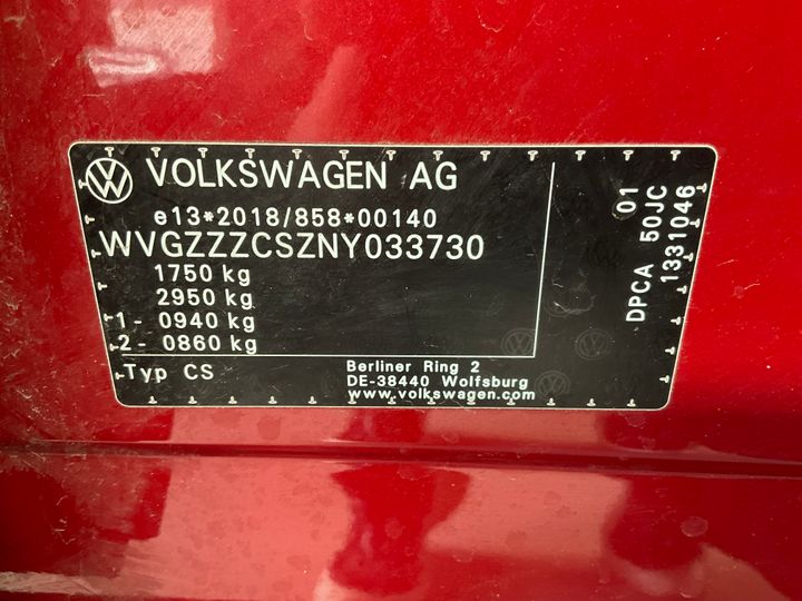 Photo 13 VIN: WVGZZZCSZNY033730 - VW TAIGO 