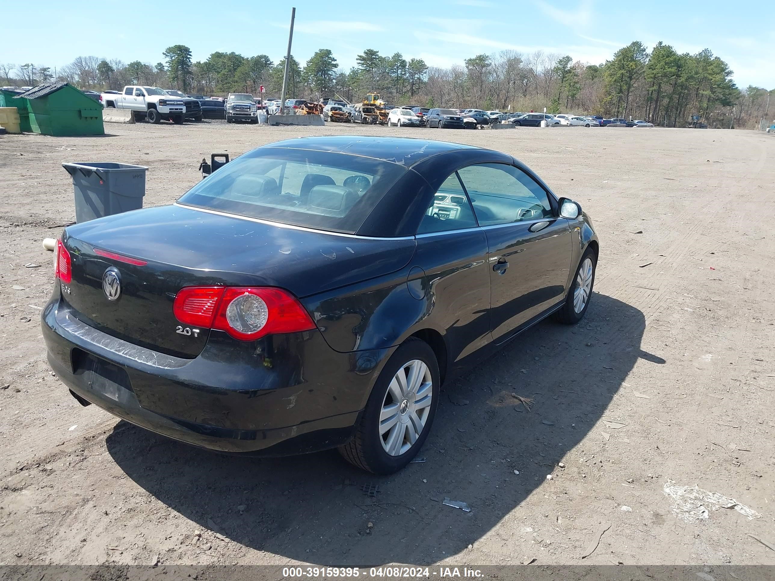 Photo 3 VIN: WVWAA71F38V048197 - VOLKSWAGEN EOS 