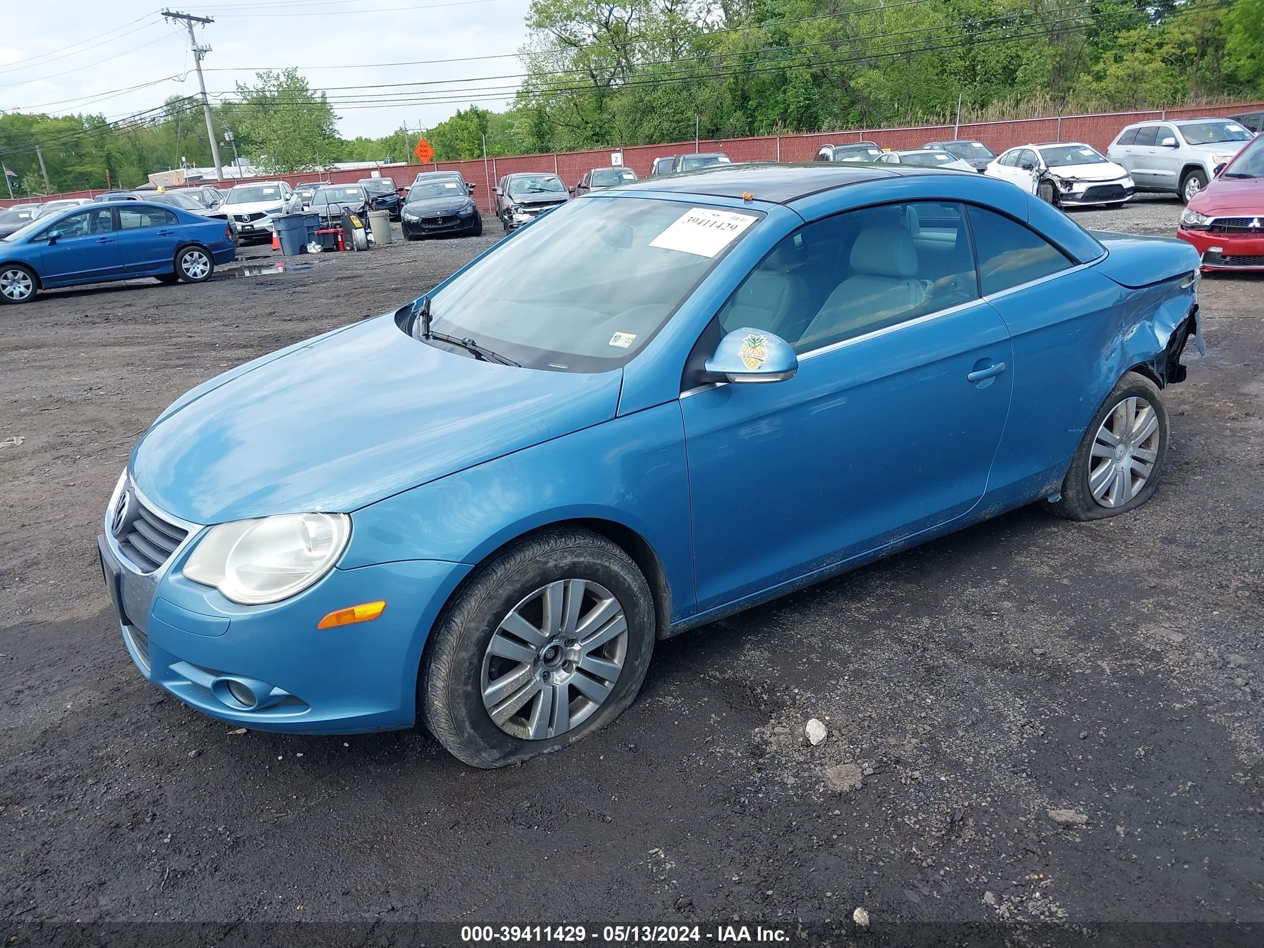 Photo 1 VIN: WVWAA71F57V053156 - VOLKSWAGEN EOS 