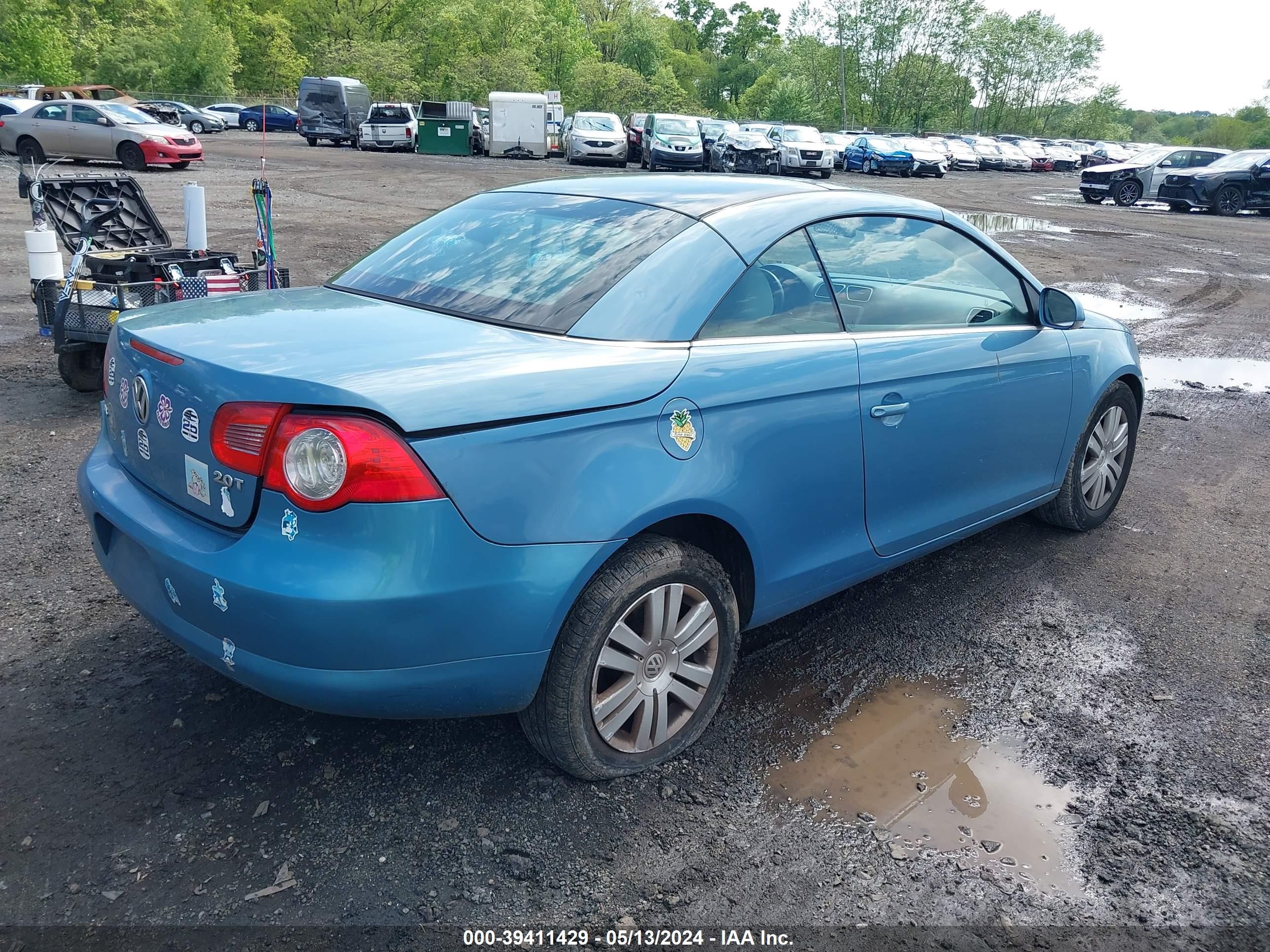 Photo 3 VIN: WVWAA71F57V053156 - VOLKSWAGEN EOS 