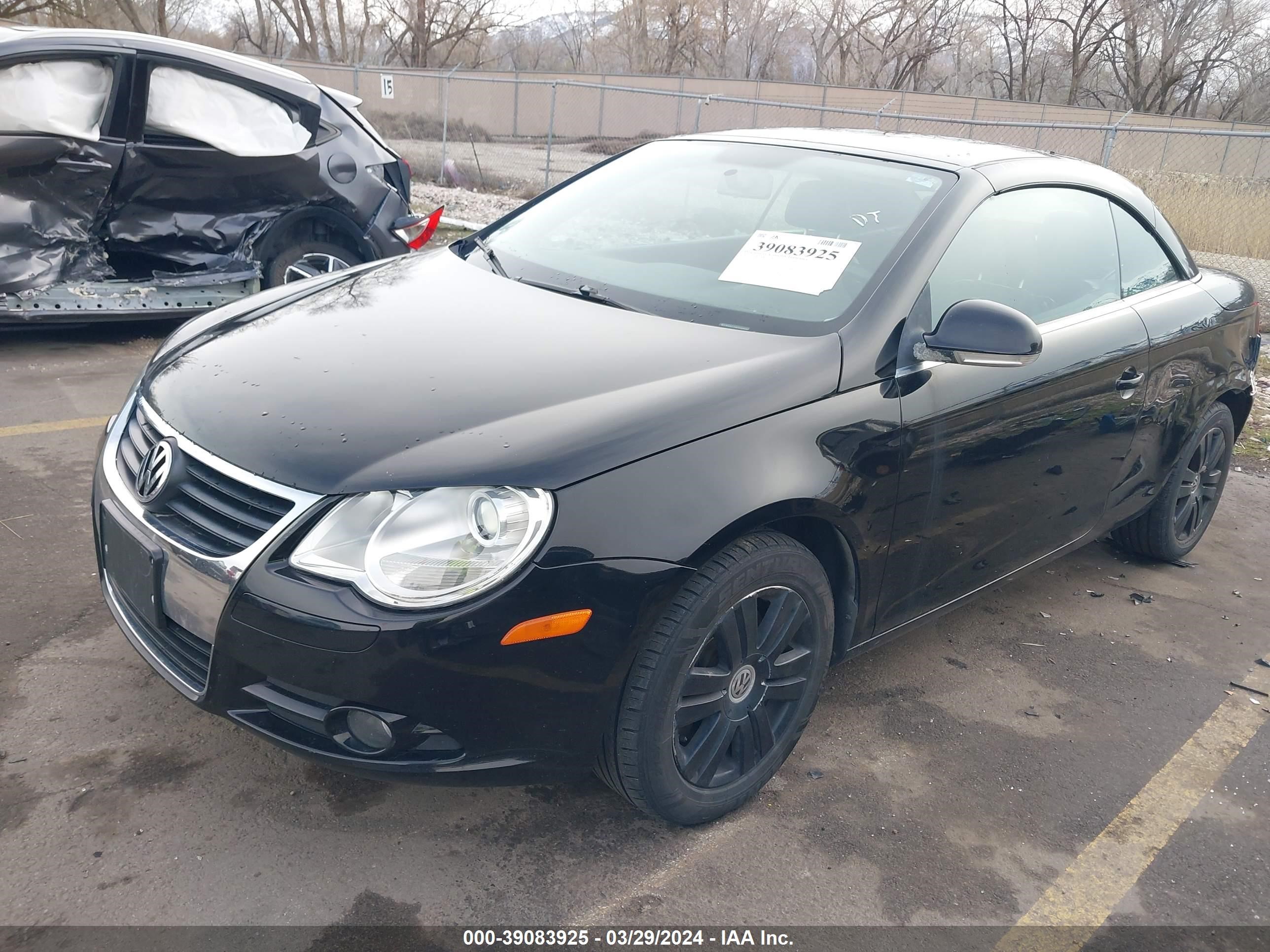 Photo 1 VIN: WVWAA71F87V029062 - VOLKSWAGEN EOS 