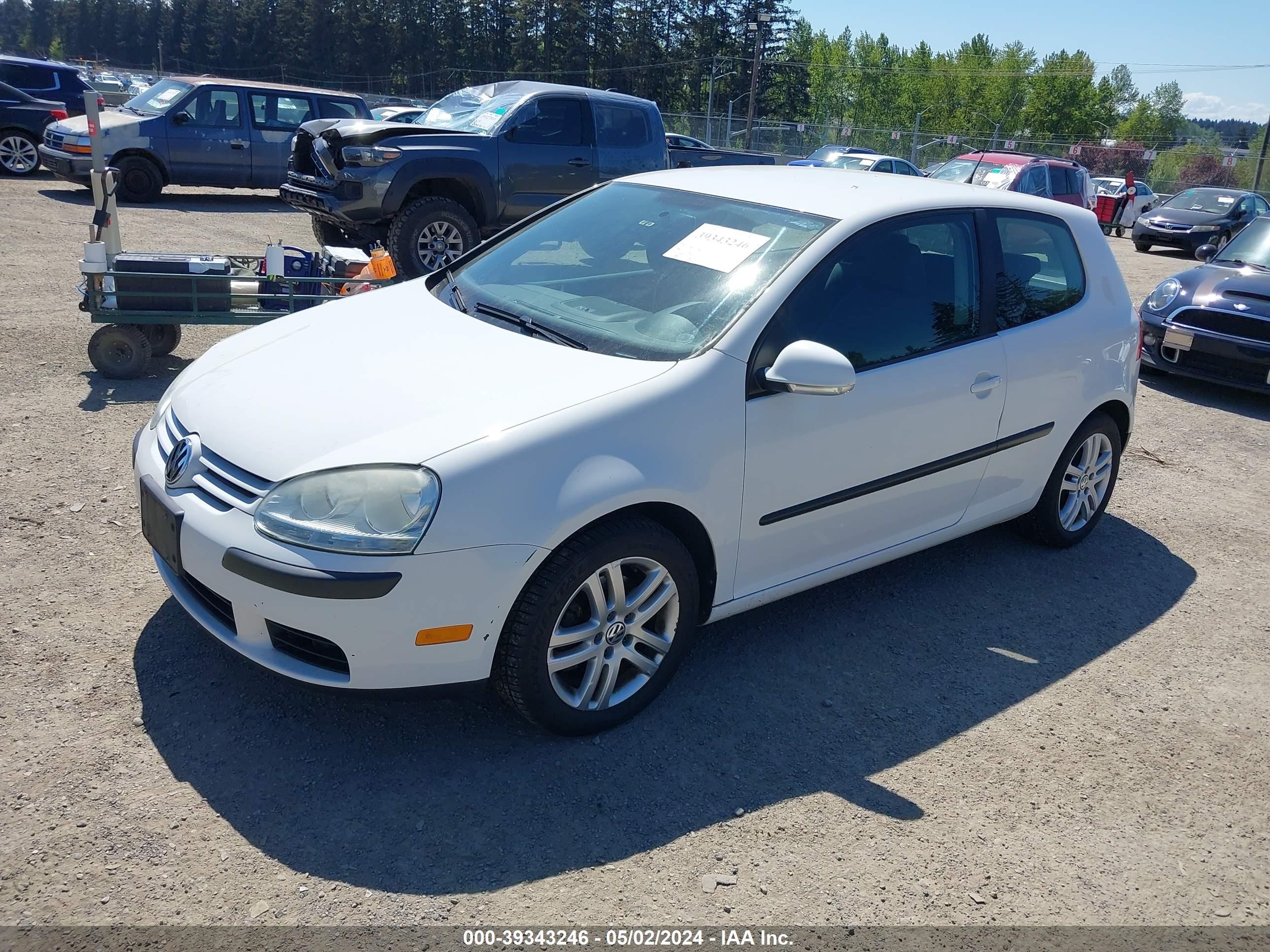 Photo 1 VIN: WVWAA71KX9W027906 - VOLKSWAGEN GOLF 