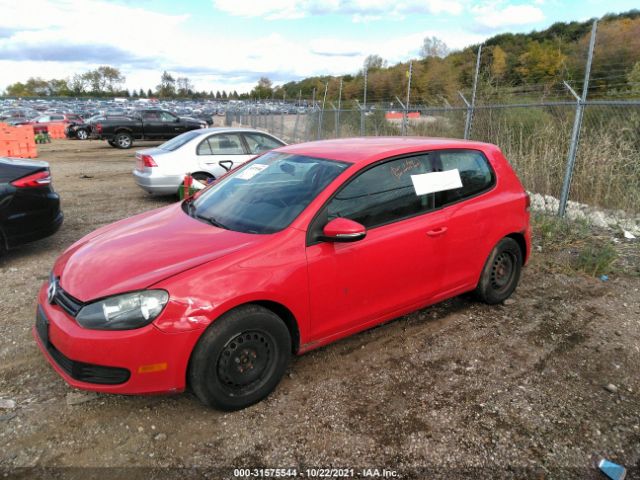 Photo 1 VIN: WVWAA7AJ7AW092434 - VOLKSWAGEN GOLF 