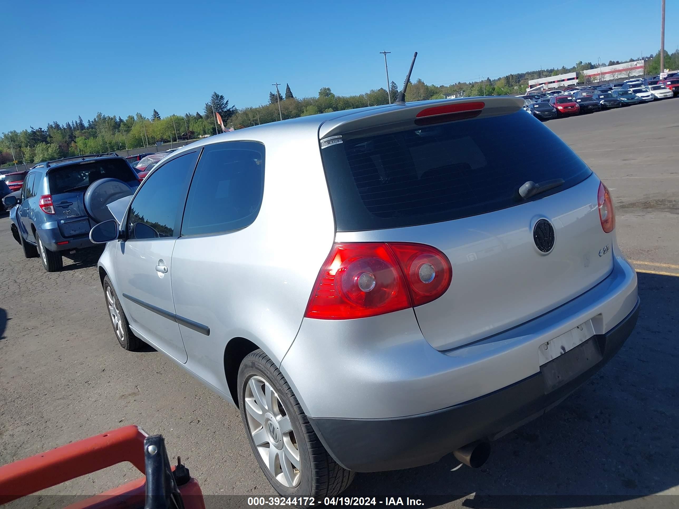 Photo 2 VIN: WVWAB71K19W035275 - VOLKSWAGEN GOLF 