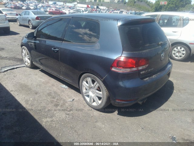 Photo 2 VIN: WVWAB7AJ6CW099312 - VOLKSWAGEN GOLF 