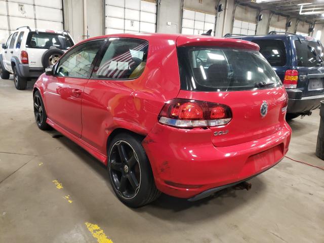 Photo 2 VIN: WVWAB7AJ8CW082110 - VOLKSWAGEN GOLF 