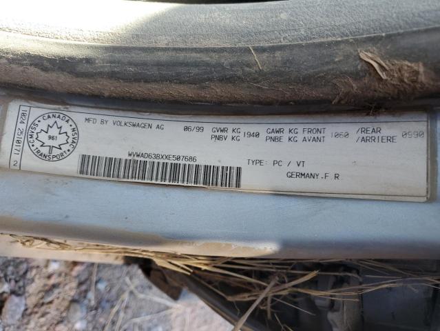 Photo 11 VIN: WVWAD63BXXE507686 - VOLKSWAGEN PASSAT 