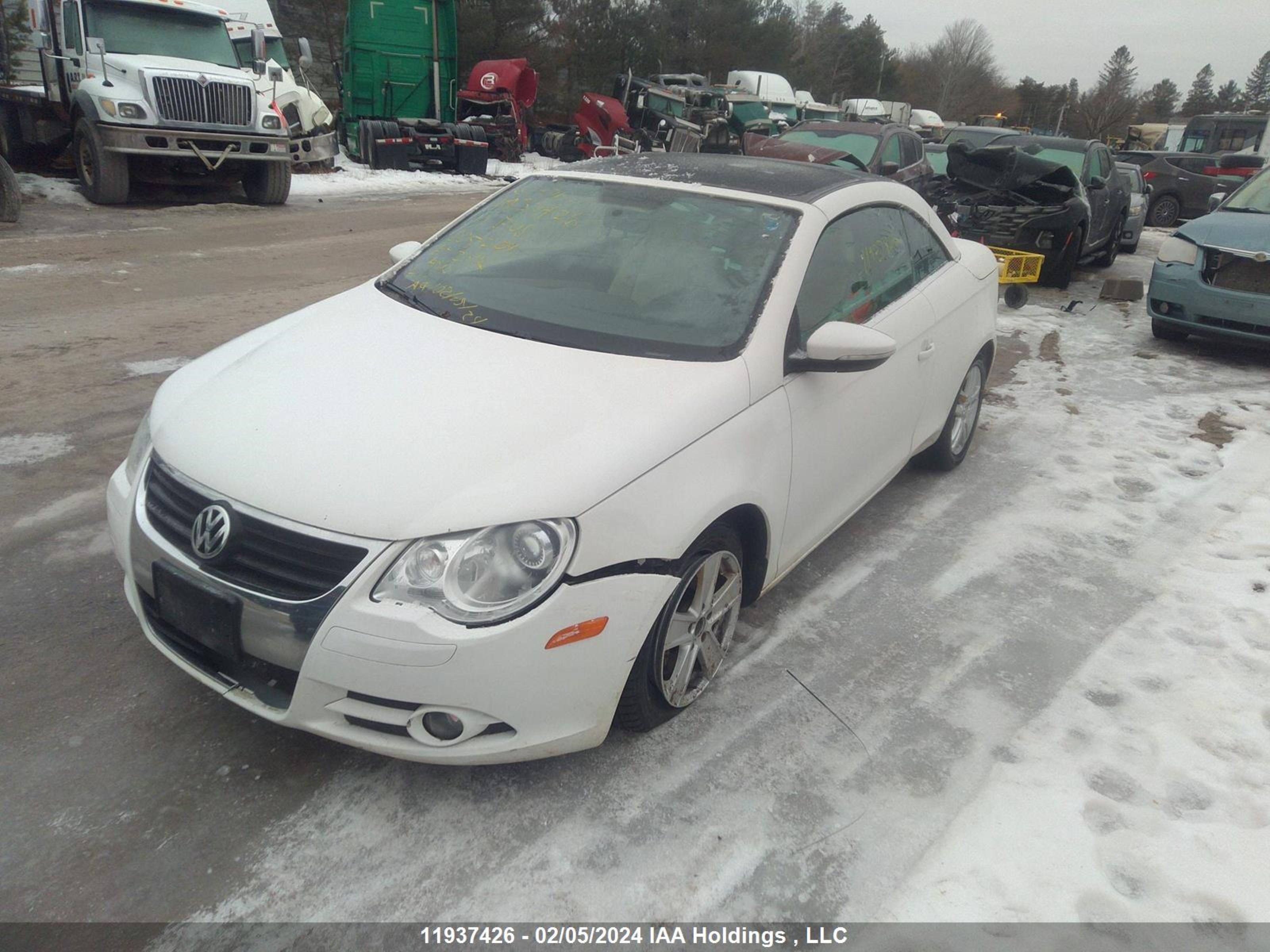 Photo 1 VIN: WVWAD7AH1BV005204 - VOLKSWAGEN EOS 