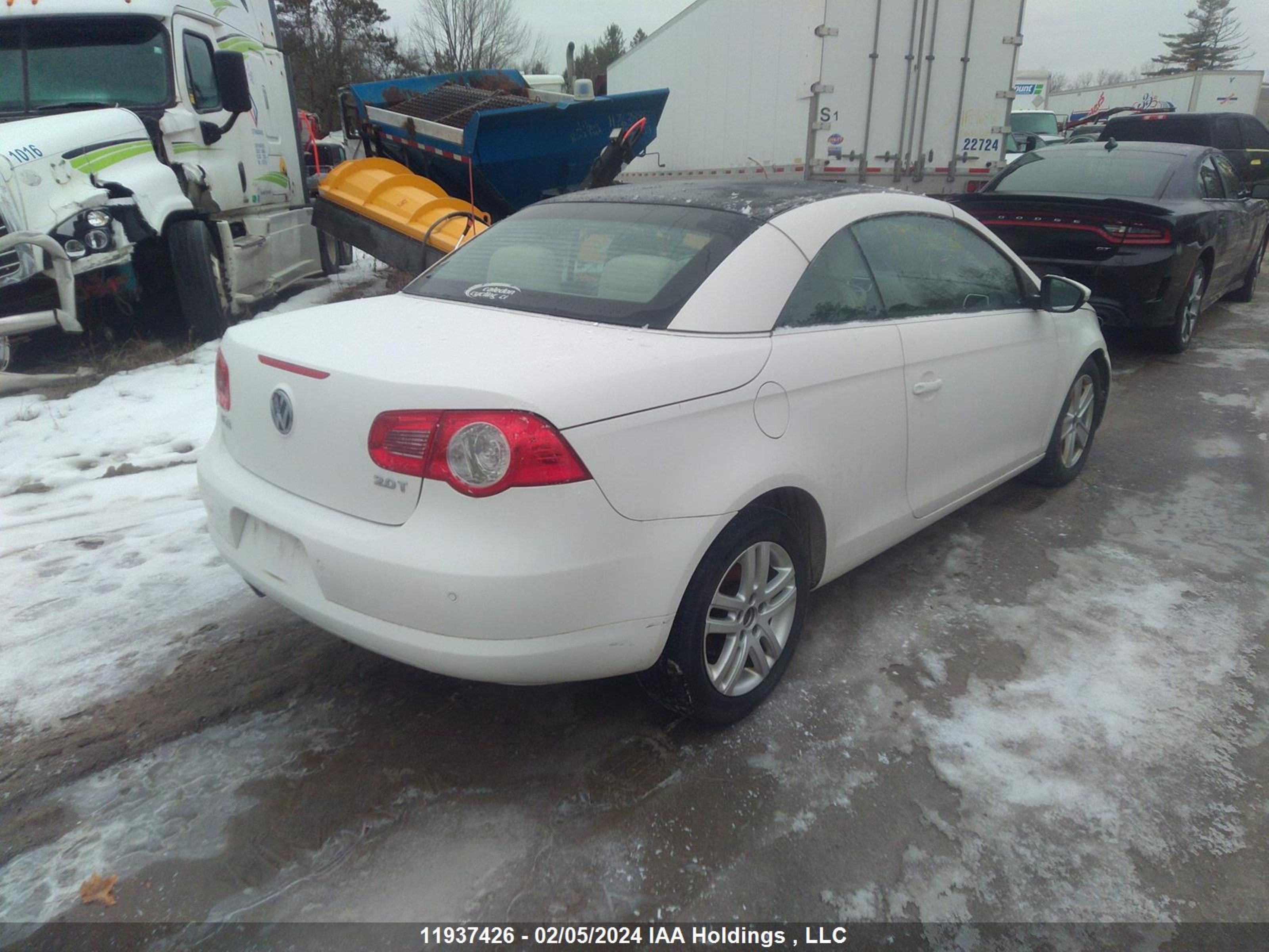 Photo 3 VIN: WVWAD7AH1BV005204 - VOLKSWAGEN EOS 