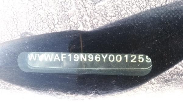 Photo 1 VIN: WVWAF19N96Y001259 - VOLKSWAGEN POLO 