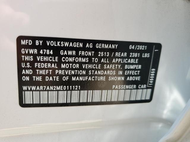 Photo 12 VIN: WVWAR7AN2ME011121 - VOLKSWAGEN ARTEON SE 