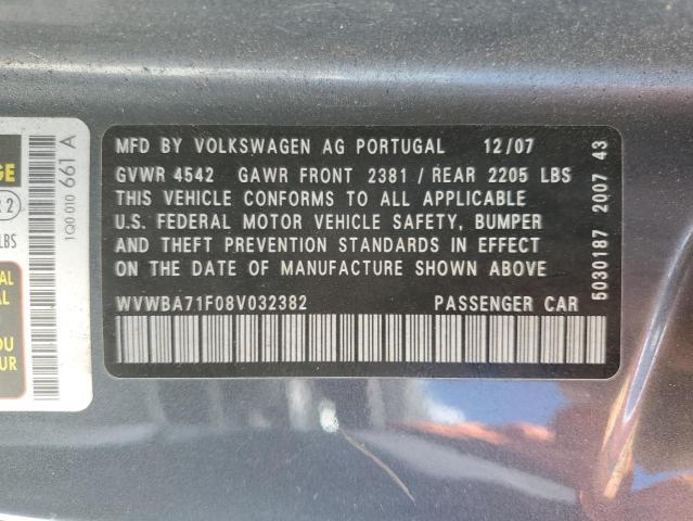 Photo 11 VIN: WVWBA71F08V032382 - VOLKSWAGEN EOS TURBO 