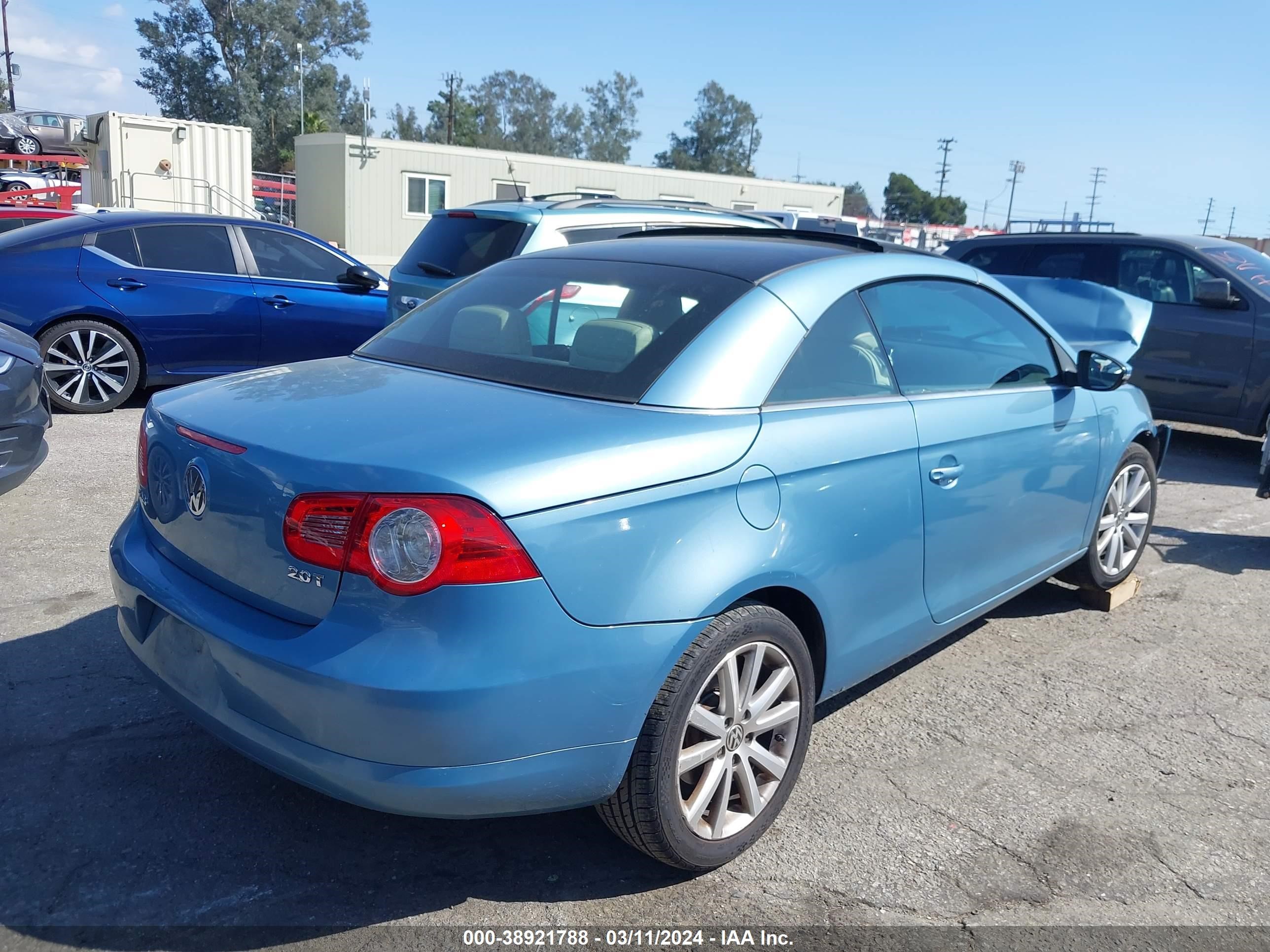 Photo 3 VIN: WVWBA71F09V012120 - VOLKSWAGEN EOS 