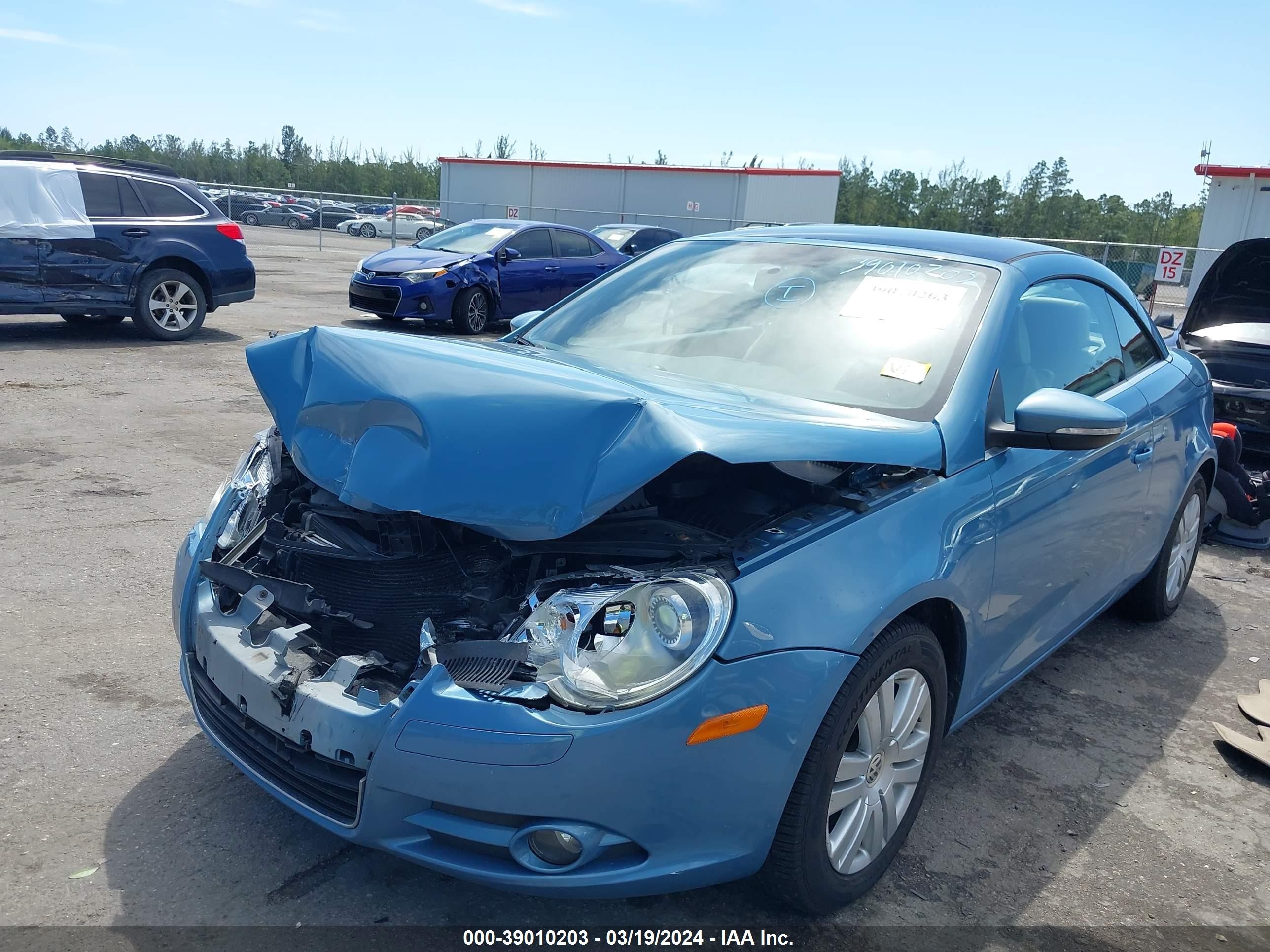 Photo 1 VIN: WVWBA71F09V016619 - VOLKSWAGEN EOS 