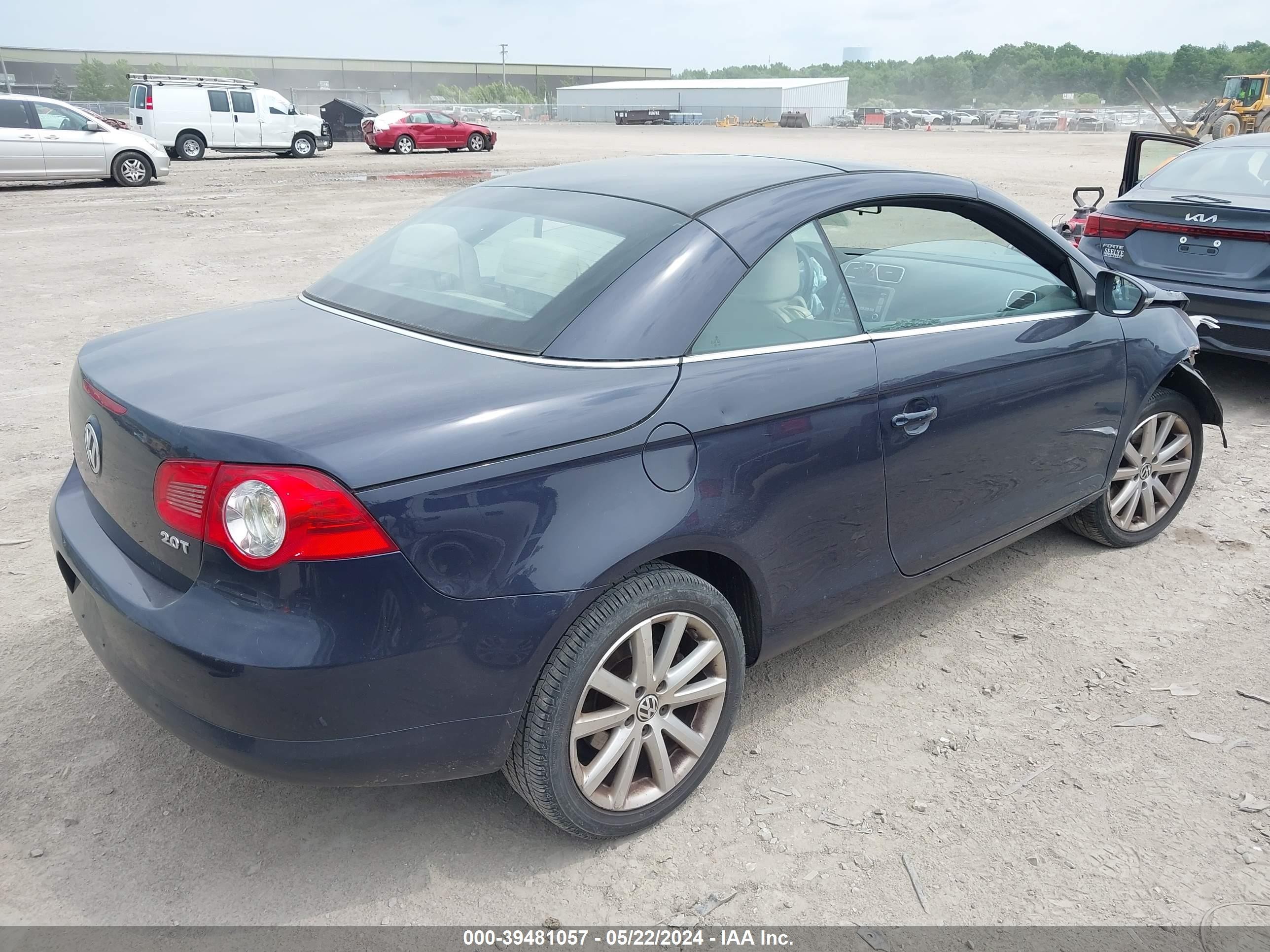 Photo 3 VIN: WVWBA71F09V021061 - VOLKSWAGEN EOS 