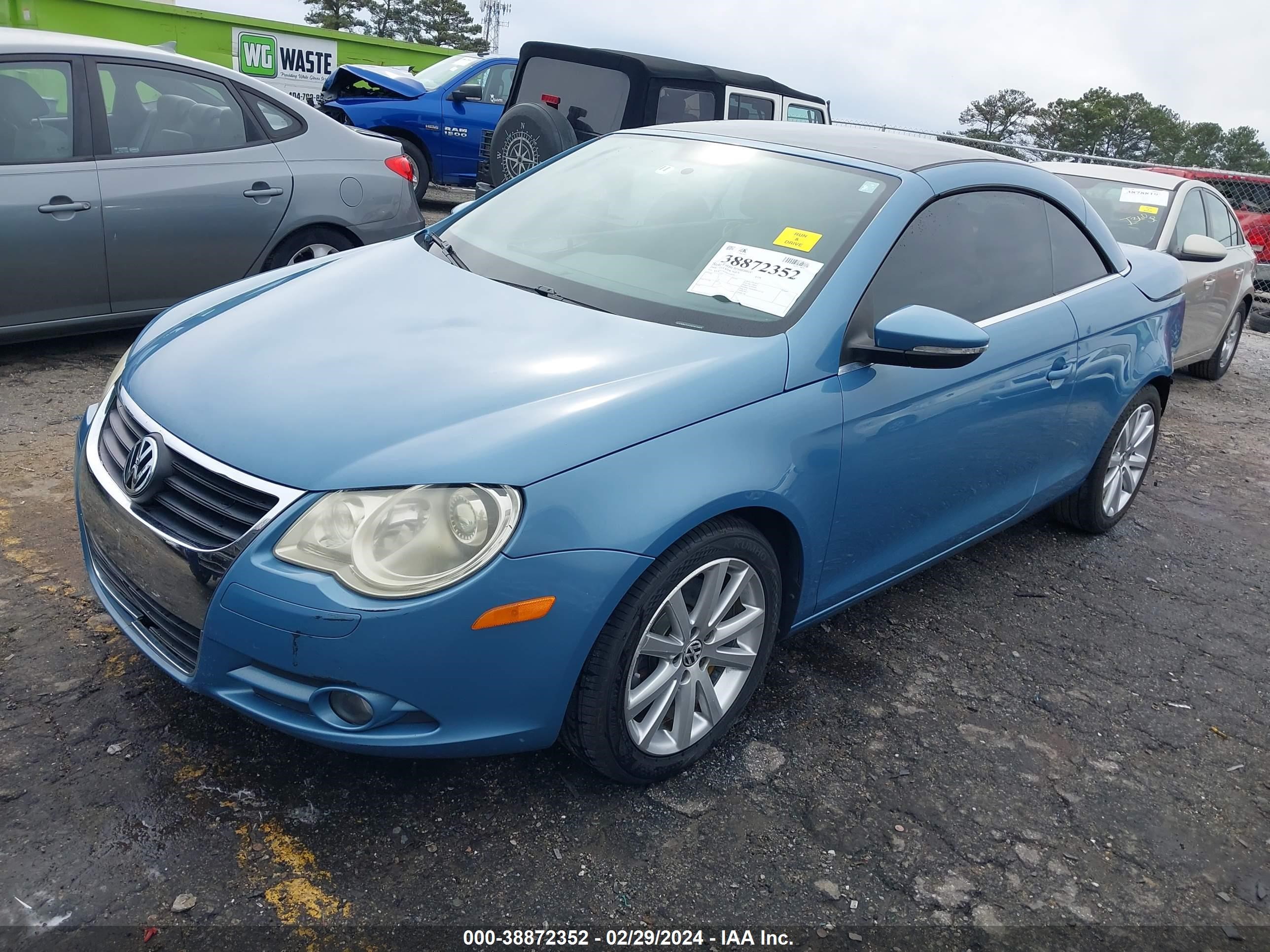 Photo 1 VIN: WVWBA71F29V019926 - VOLKSWAGEN EOS 