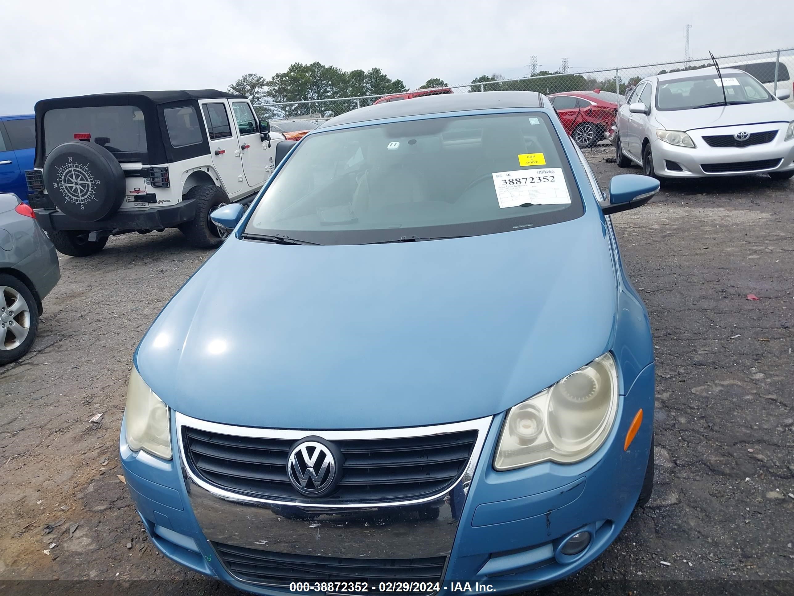 Photo 12 VIN: WVWBA71F29V019926 - VOLKSWAGEN EOS 