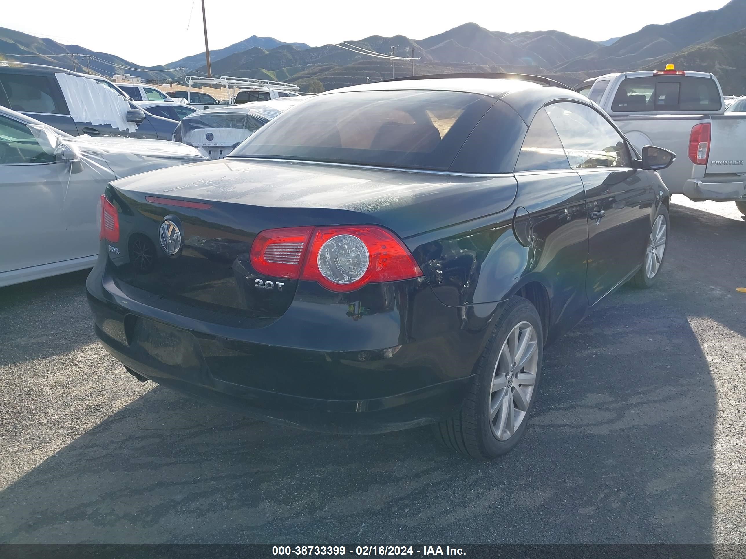 Photo 3 VIN: WVWBA71F29V021742 - VOLKSWAGEN EOS 