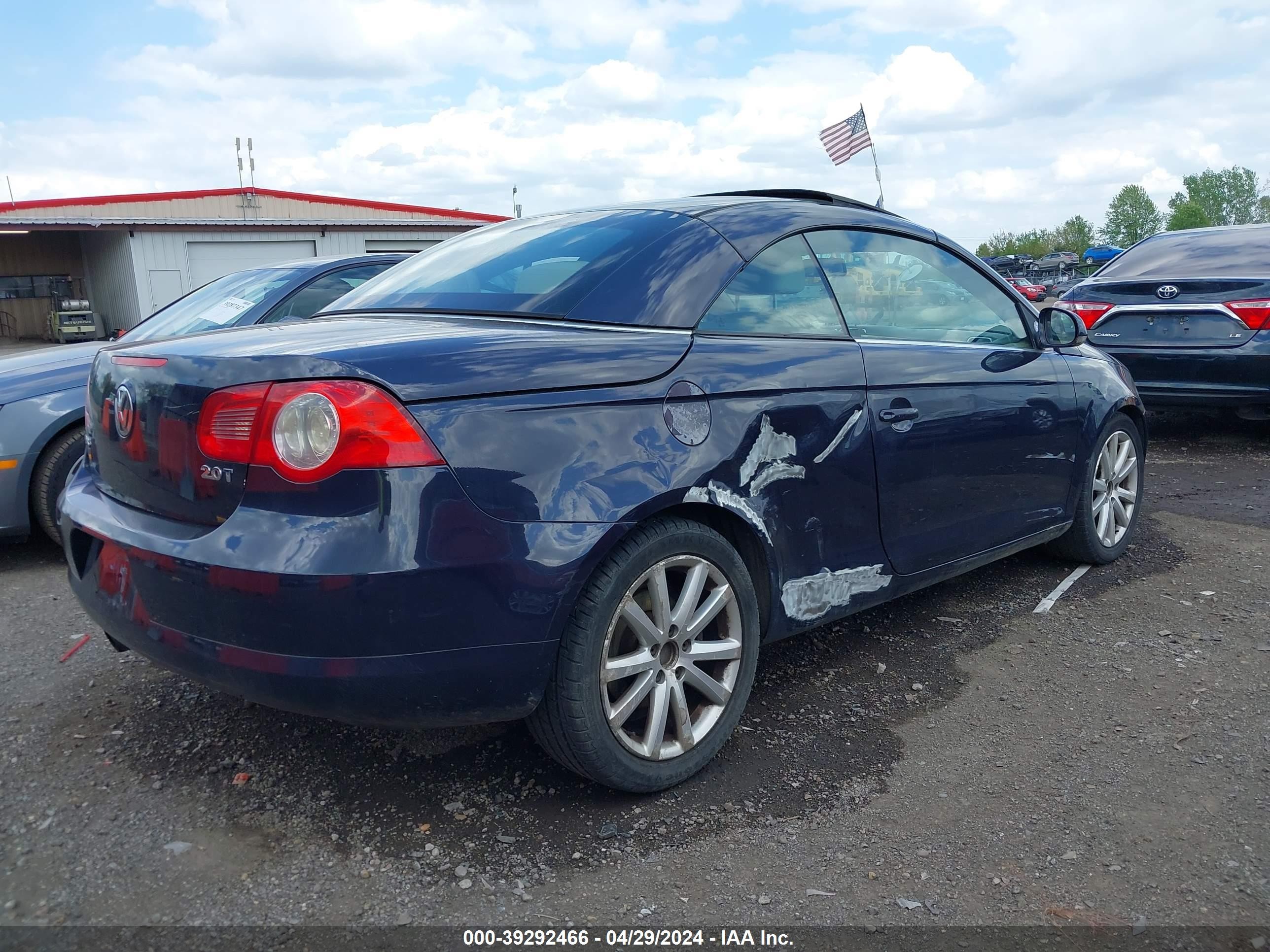 Photo 3 VIN: WVWBA71F67V048701 - VOLKSWAGEN EOS 