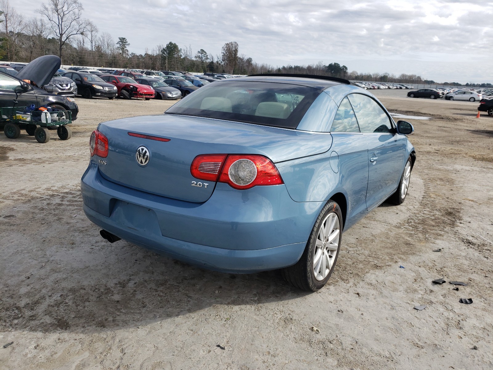 Photo 3 VIN: WVWBA71F87V005672 - VOLKSWAGEN EOS 2.0T 