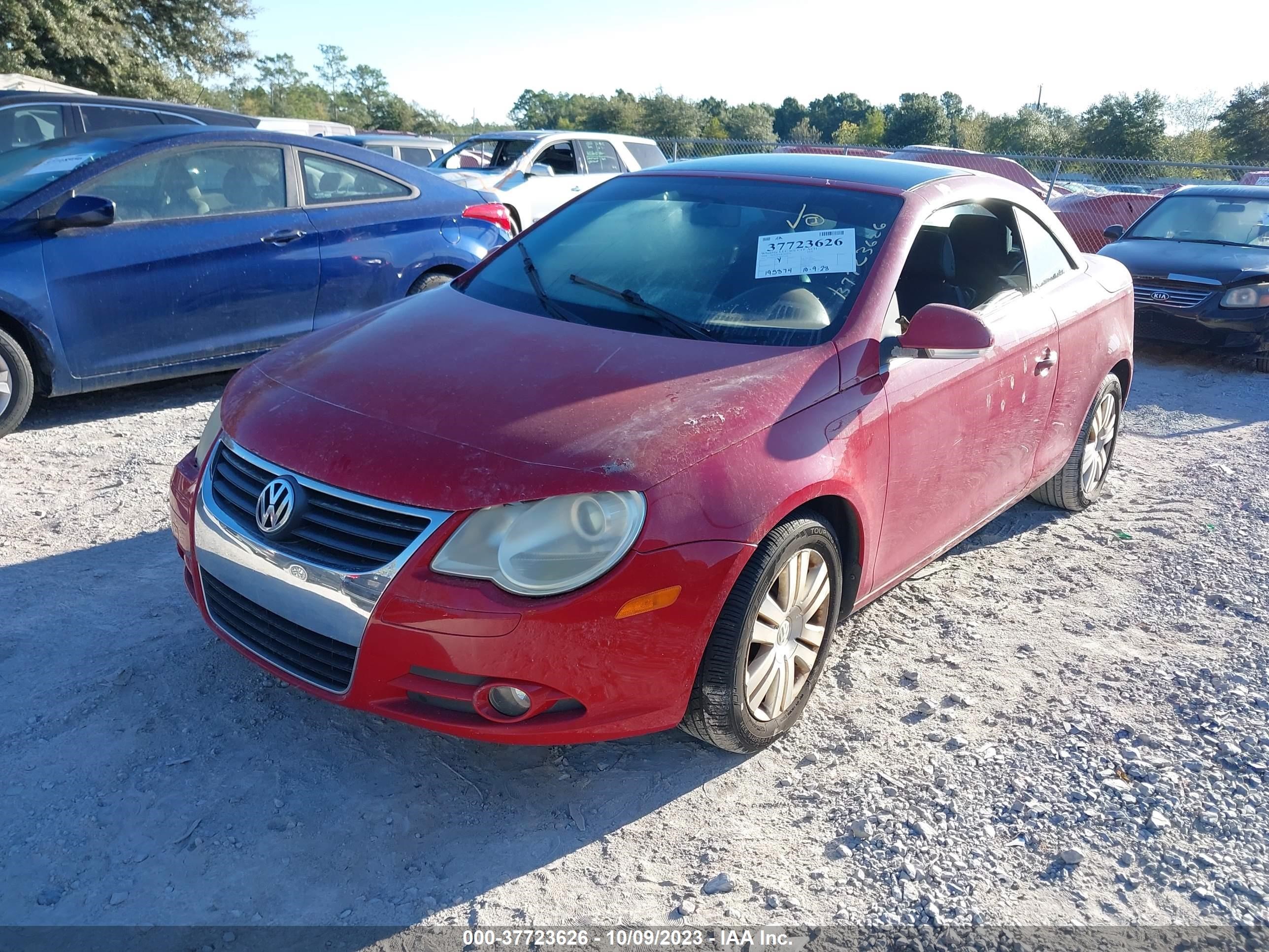 Photo 1 VIN: WVWBA71F88V033800 - VOLKSWAGEN EOS 