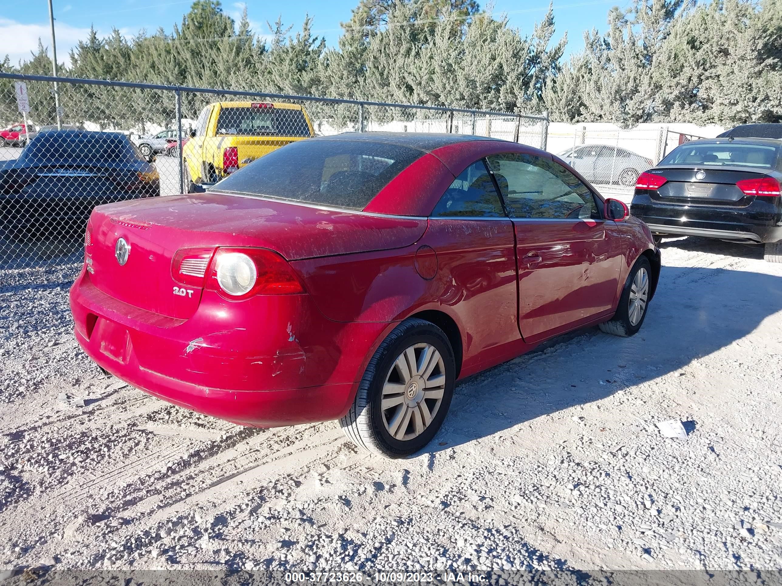 Photo 3 VIN: WVWBA71F88V033800 - VOLKSWAGEN EOS 