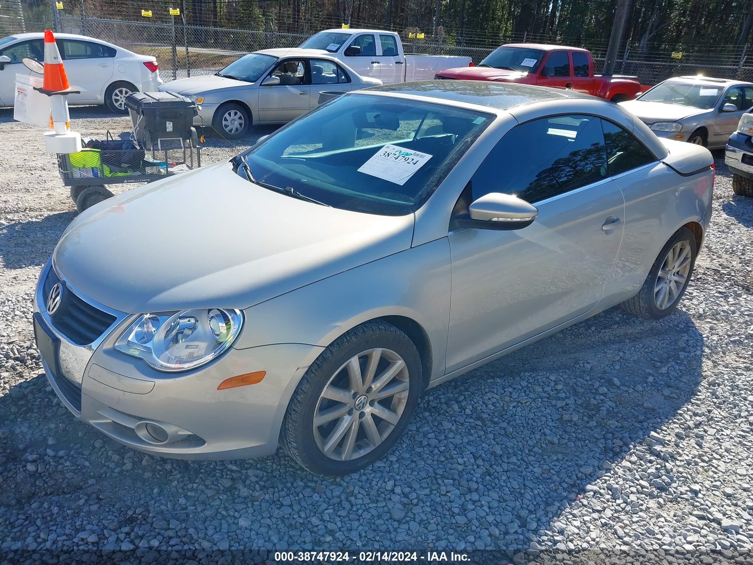 Photo 1 VIN: WVWBA71F89V015153 - VOLKSWAGEN EOS 