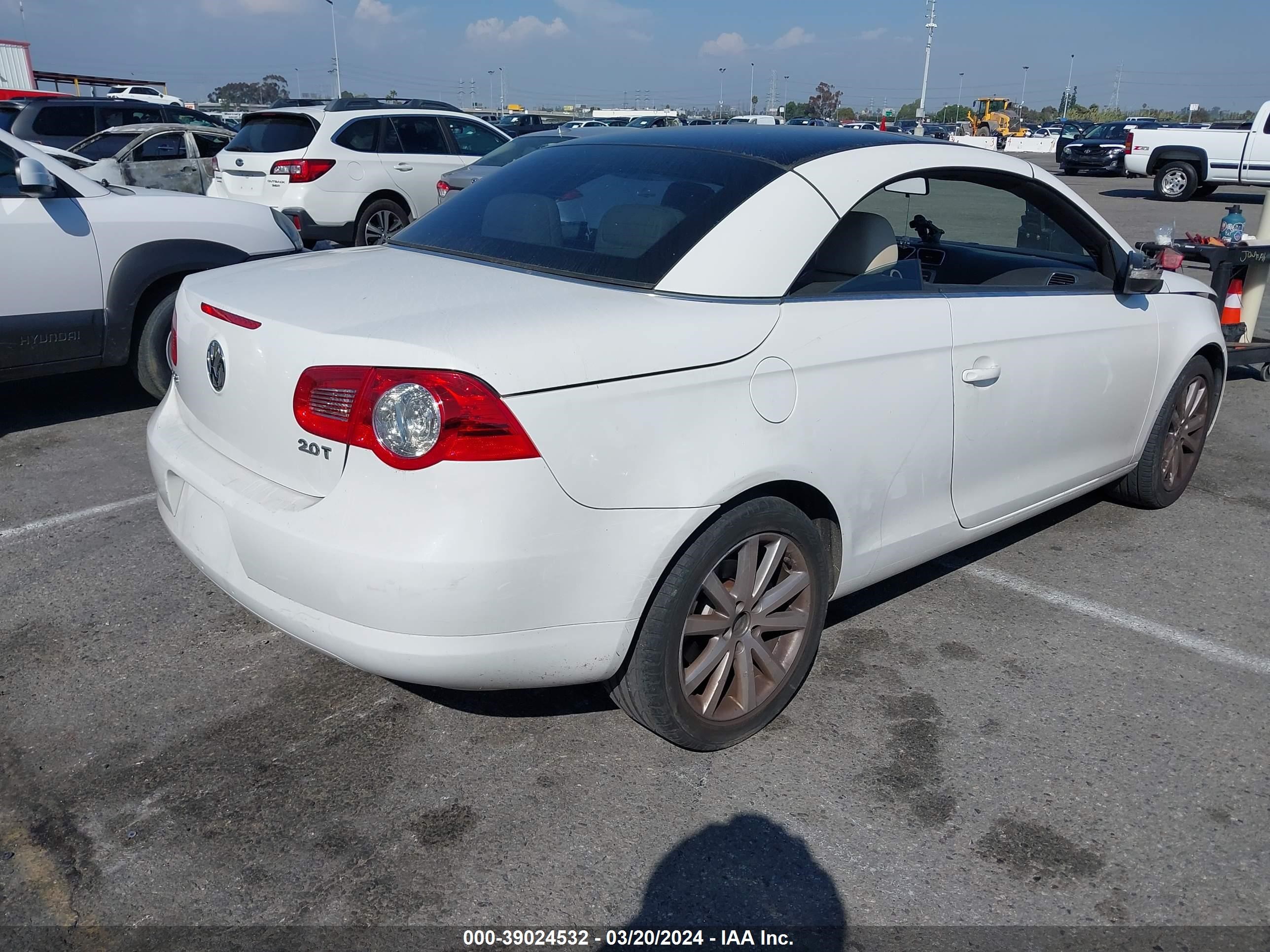 Photo 3 VIN: WVWBA71F99V001200 - VOLKSWAGEN EOS 