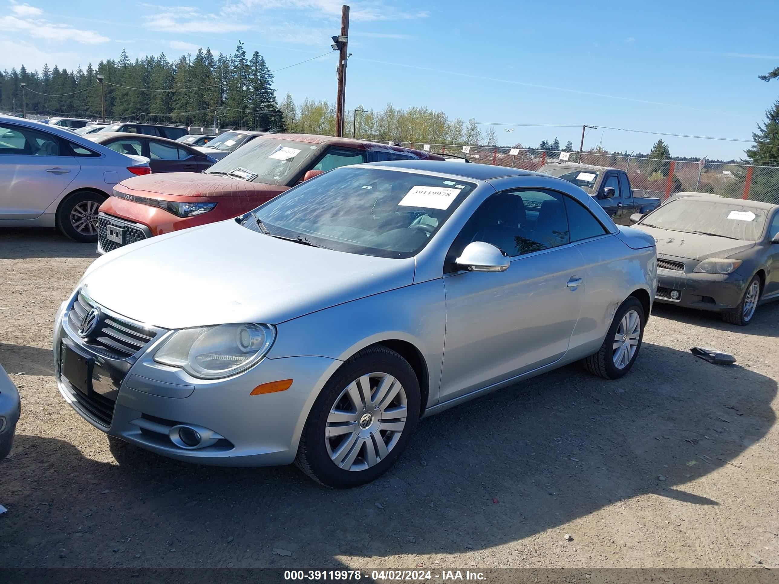 Photo 1 VIN: WVWBA71FX8V015606 - VOLKSWAGEN EOS 