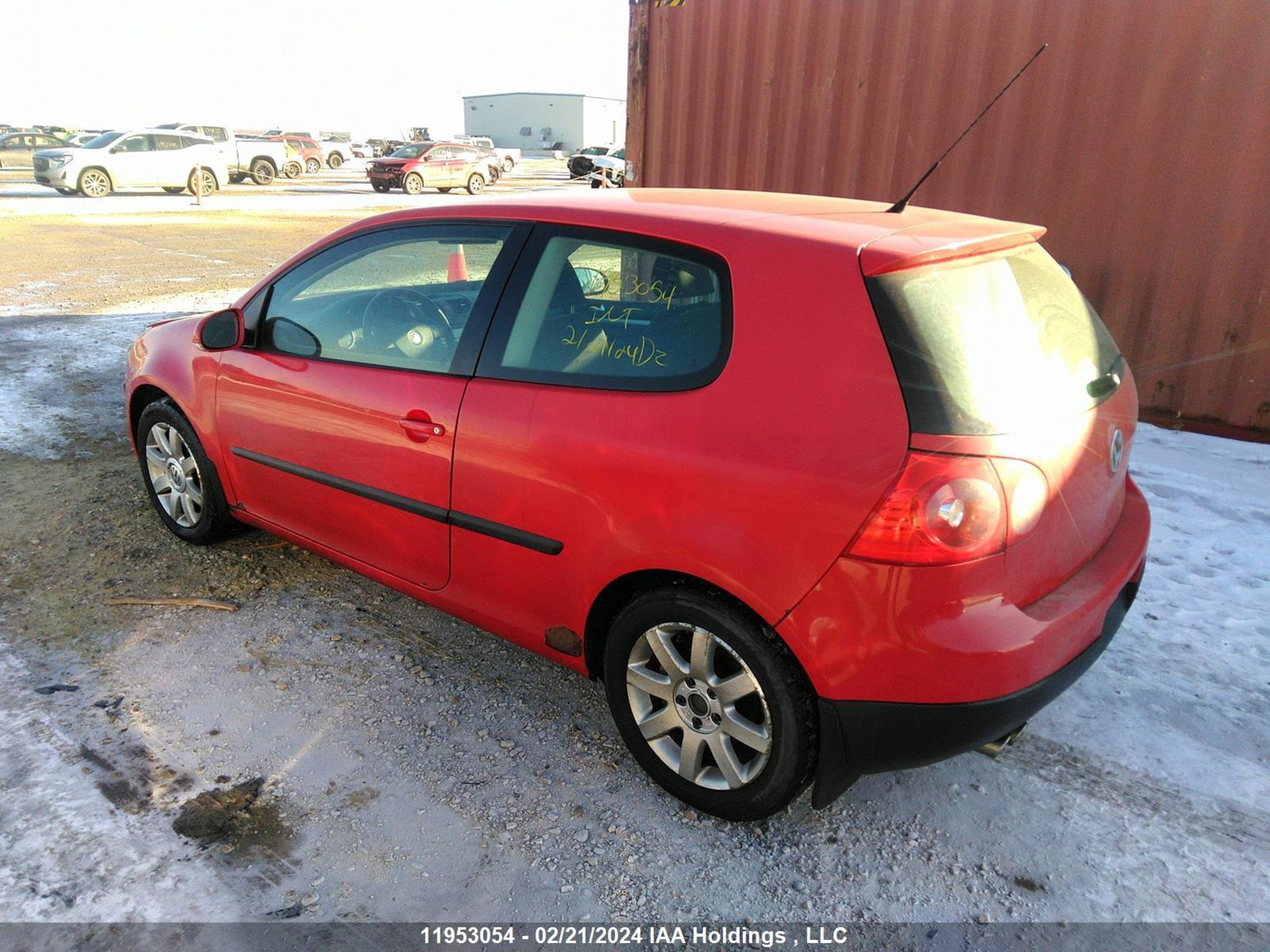 Photo 2 VIN: WVWBA71K89W054168 - VOLKSWAGEN GOLF 