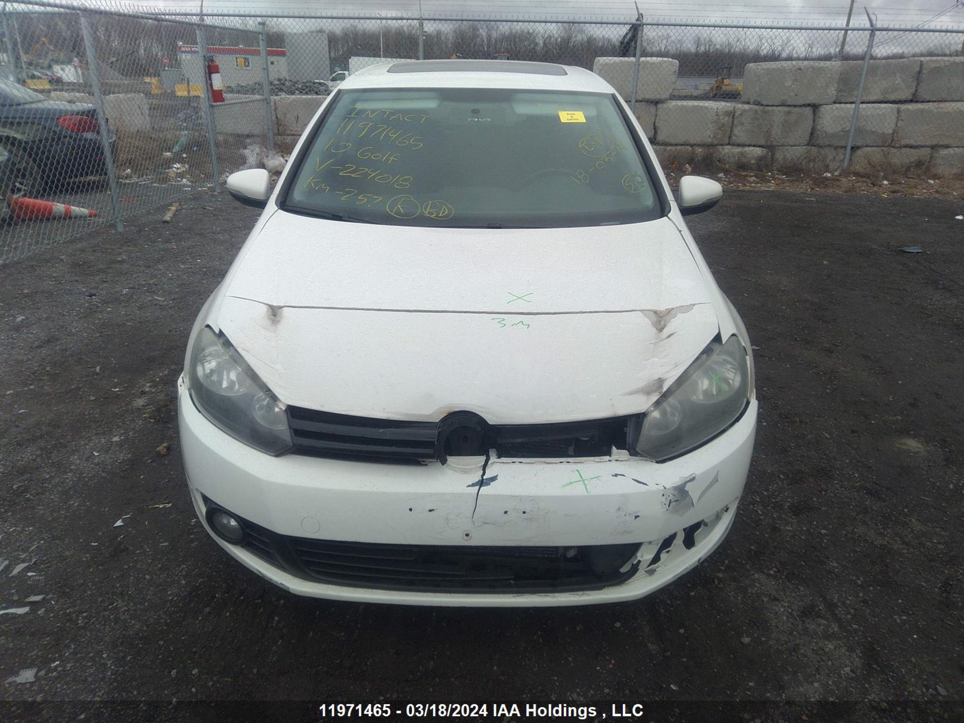 Photo 12 VIN: WVWBA7AJ2AW224018 - VOLKSWAGEN GOLF 