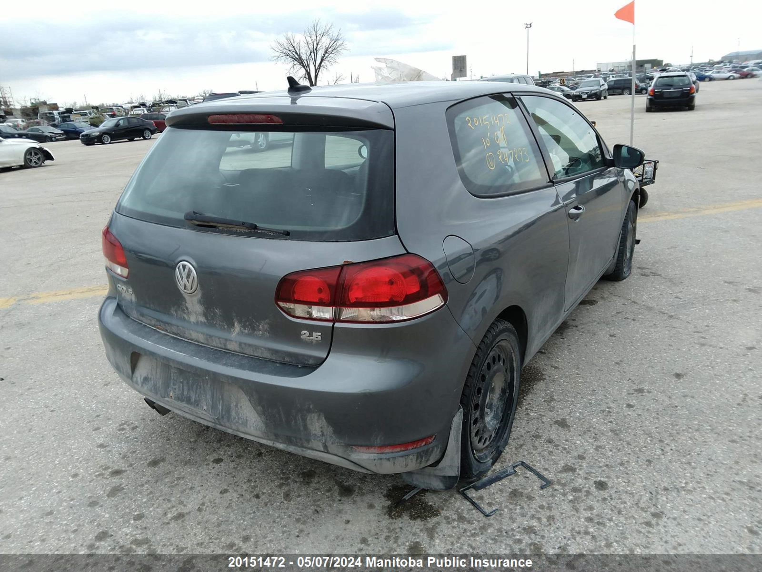 Photo 3 VIN: WVWBA7AJ7AW247293 - VOLKSWAGEN GOLF 