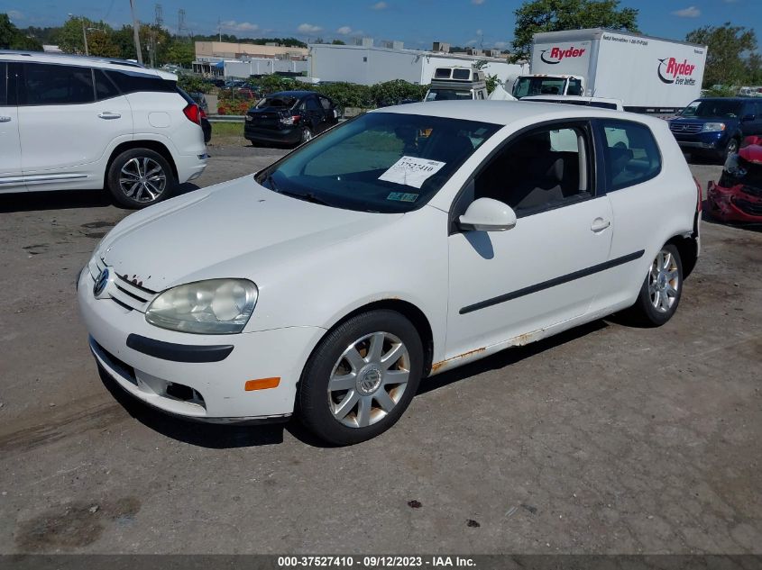 Photo 1 VIN: WVWBB71K29W049903 - VOLKSWAGEN GOLF 