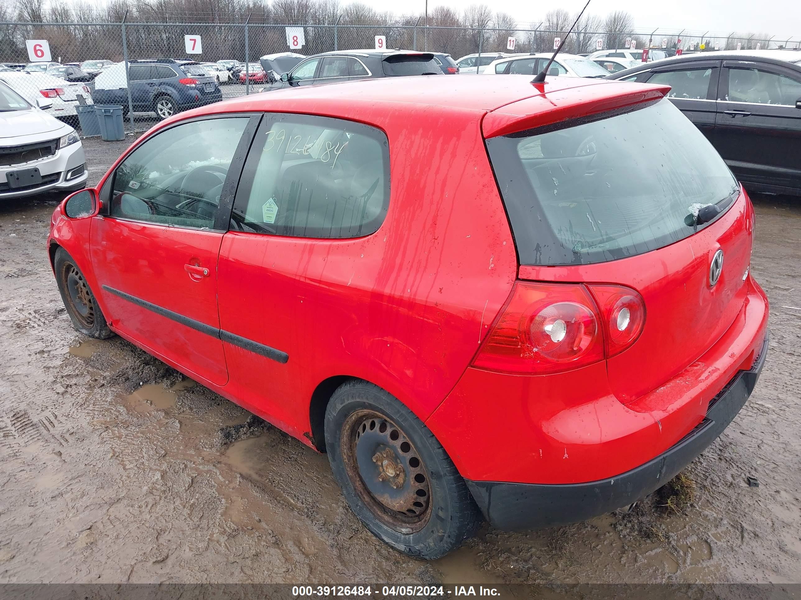 Photo 2 VIN: WVWBB71K58W288344 - VOLKSWAGEN GOLF 