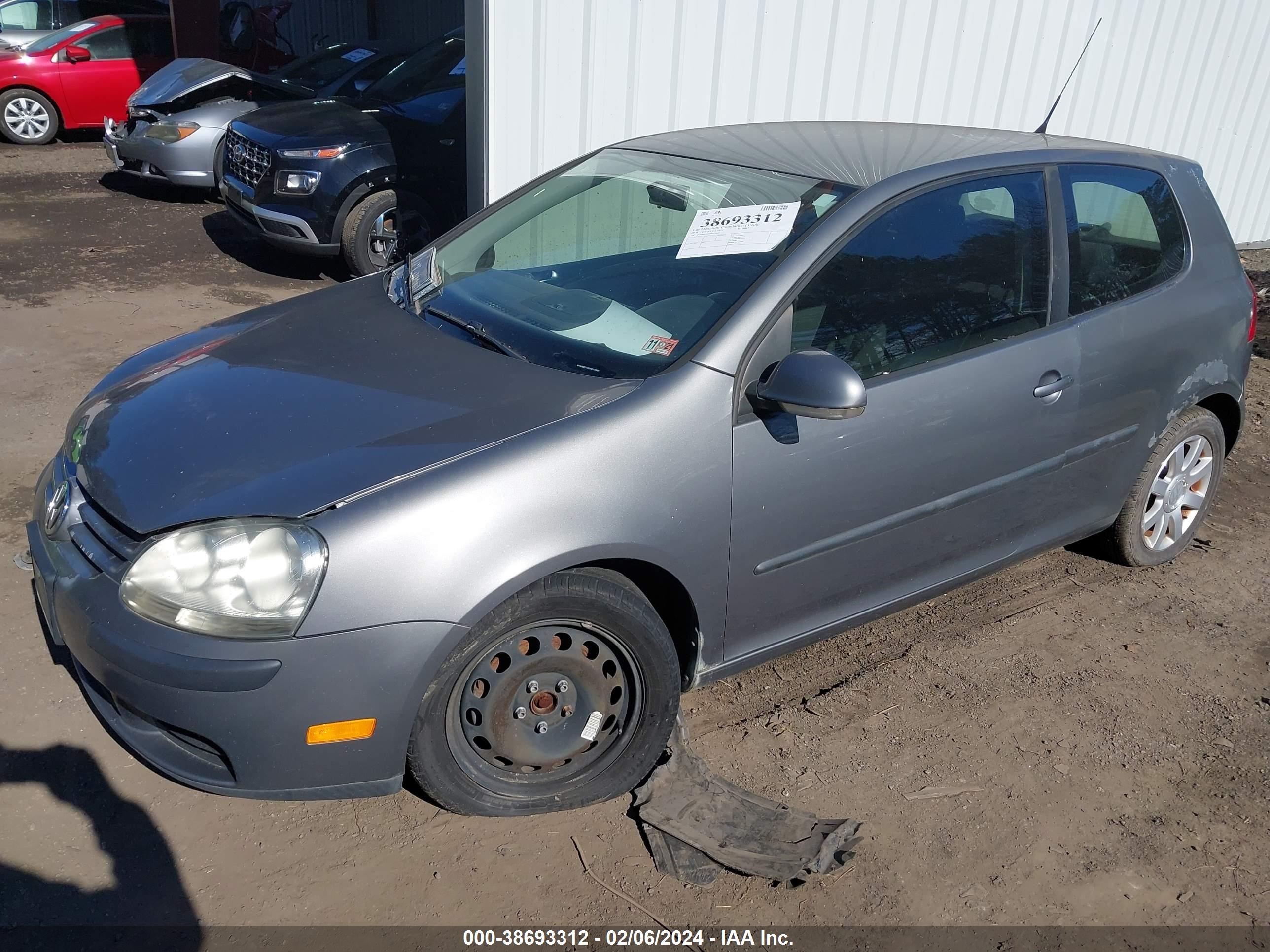 Photo 1 VIN: WVWBB71K69W079681 - VOLKSWAGEN GOLF 