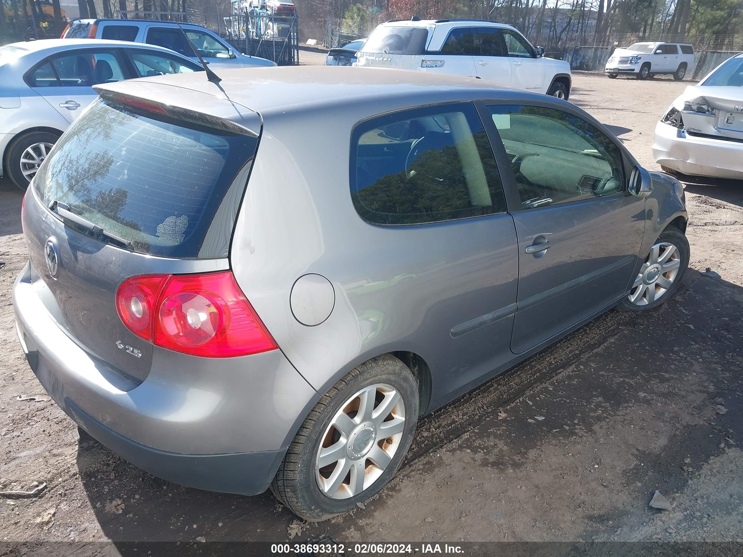 Photo 3 VIN: WVWBB71K69W079681 - VOLKSWAGEN GOLF 