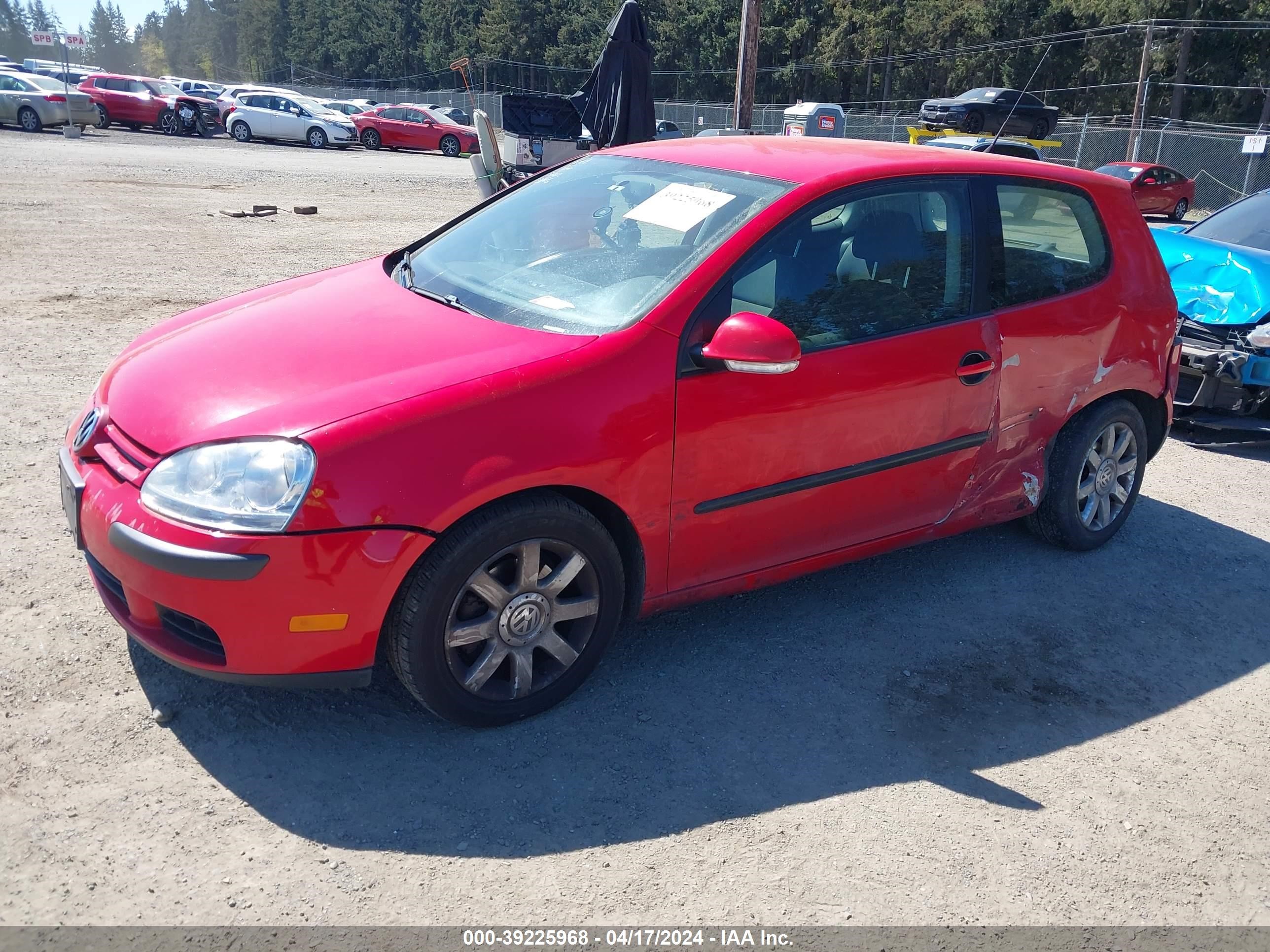 Photo 1 VIN: WVWBB71K88W301796 - VOLKSWAGEN GOLF 