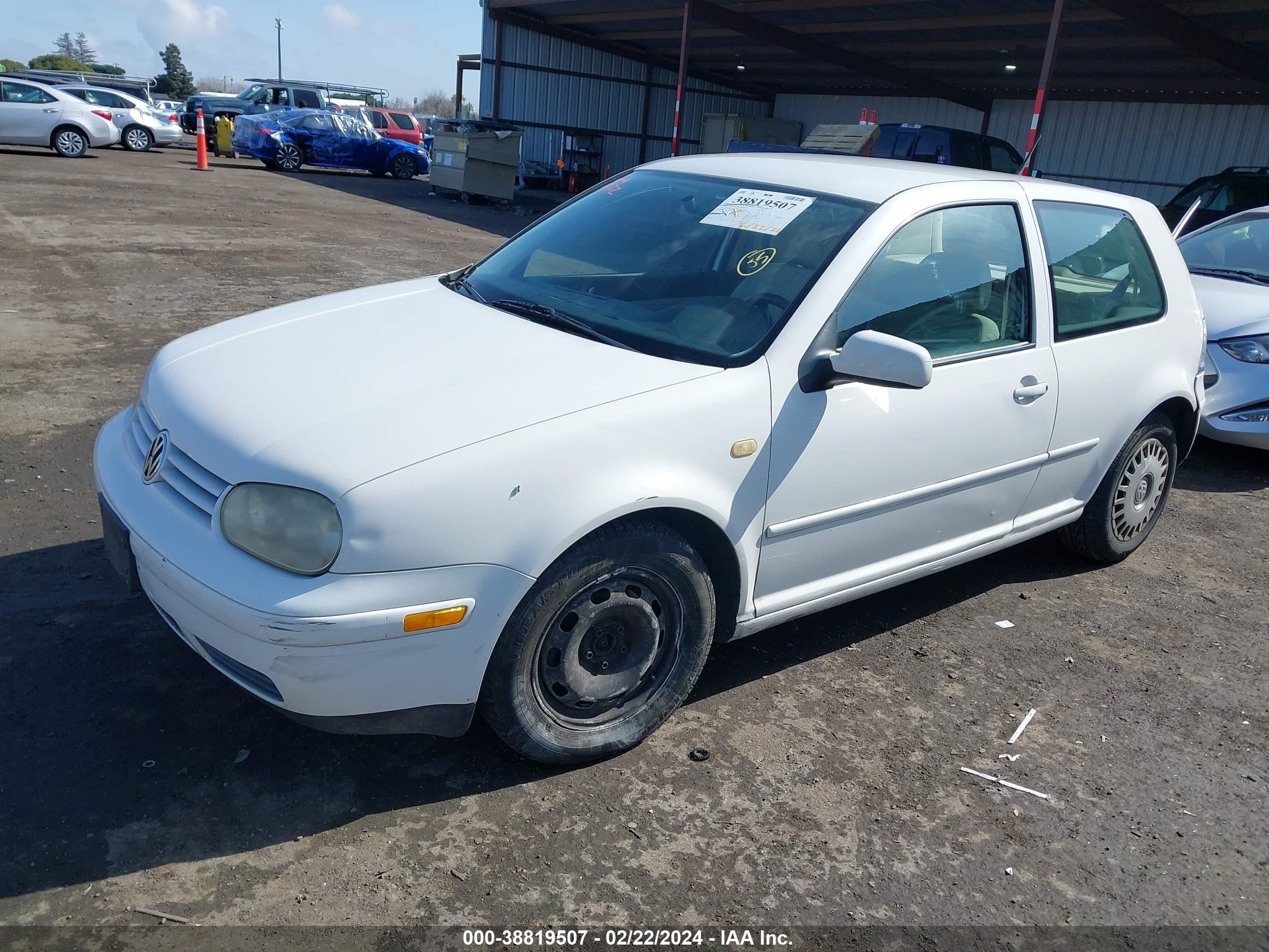 Photo 1 VIN: WVWBC31J4XW361229 - VOLKSWAGEN GOLF 