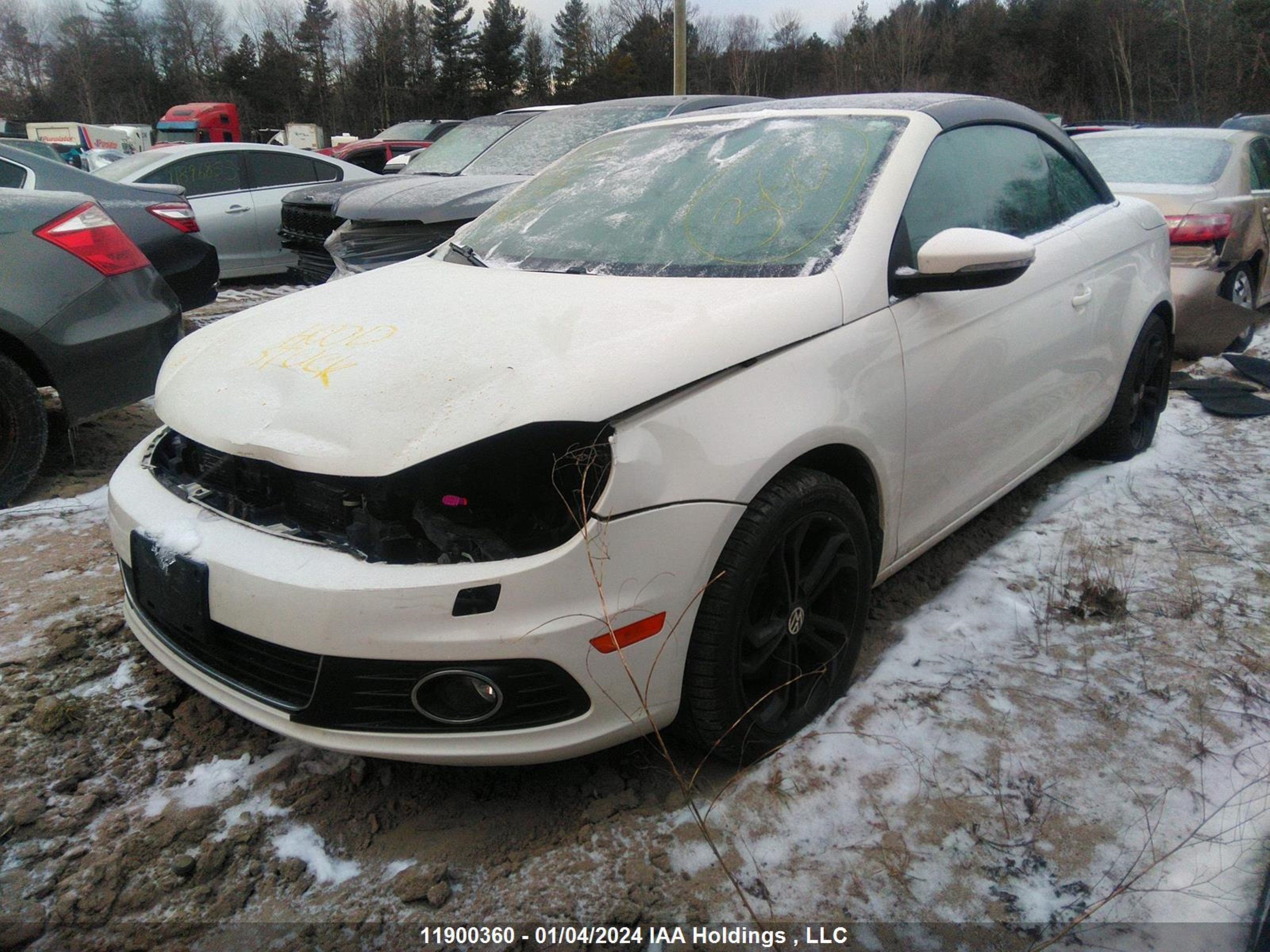 Photo 1 VIN: WVWBD7AH0CV009654 - VOLKSWAGEN EOS 