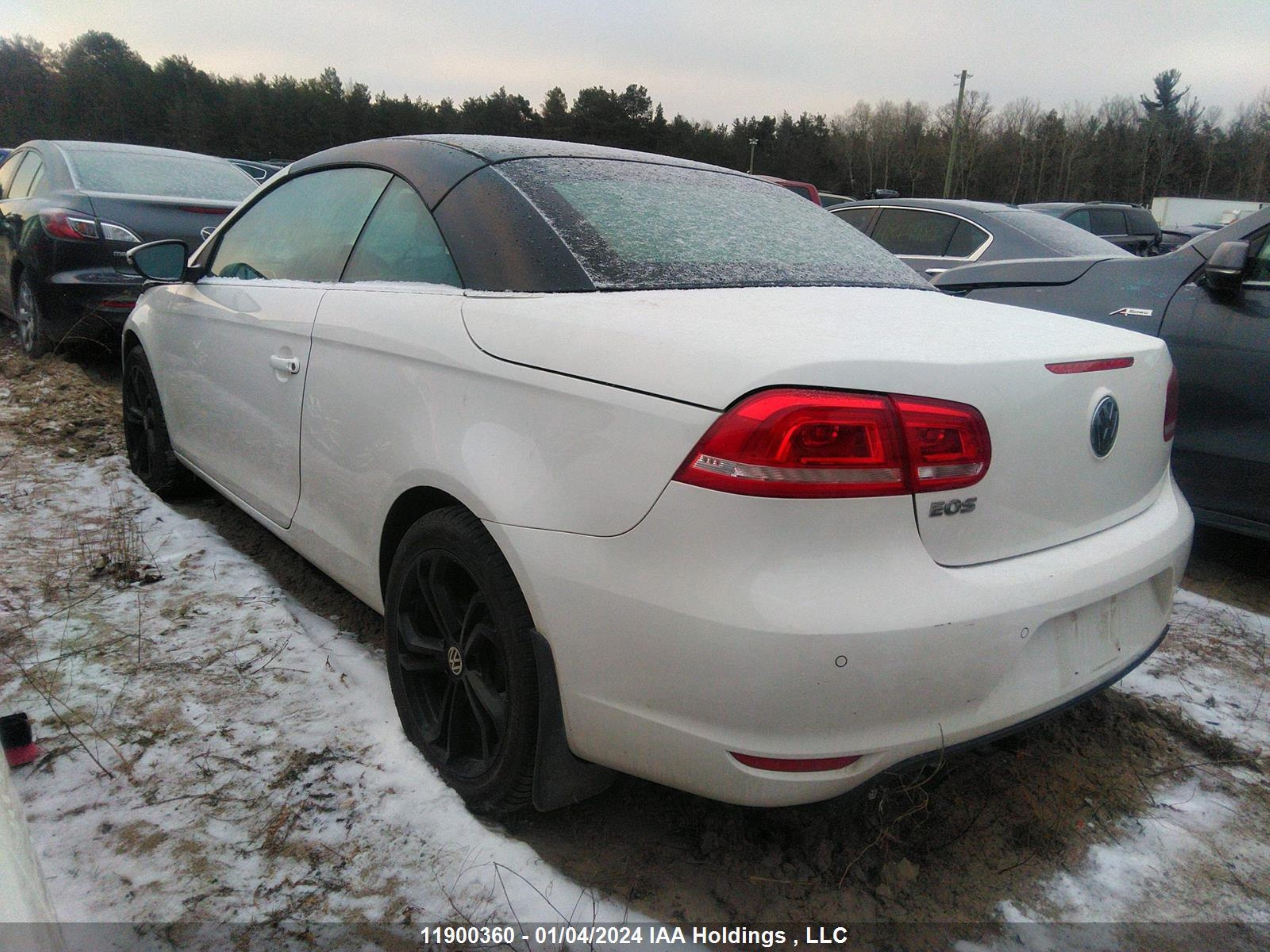 Photo 2 VIN: WVWBD7AH0CV009654 - VOLKSWAGEN EOS 