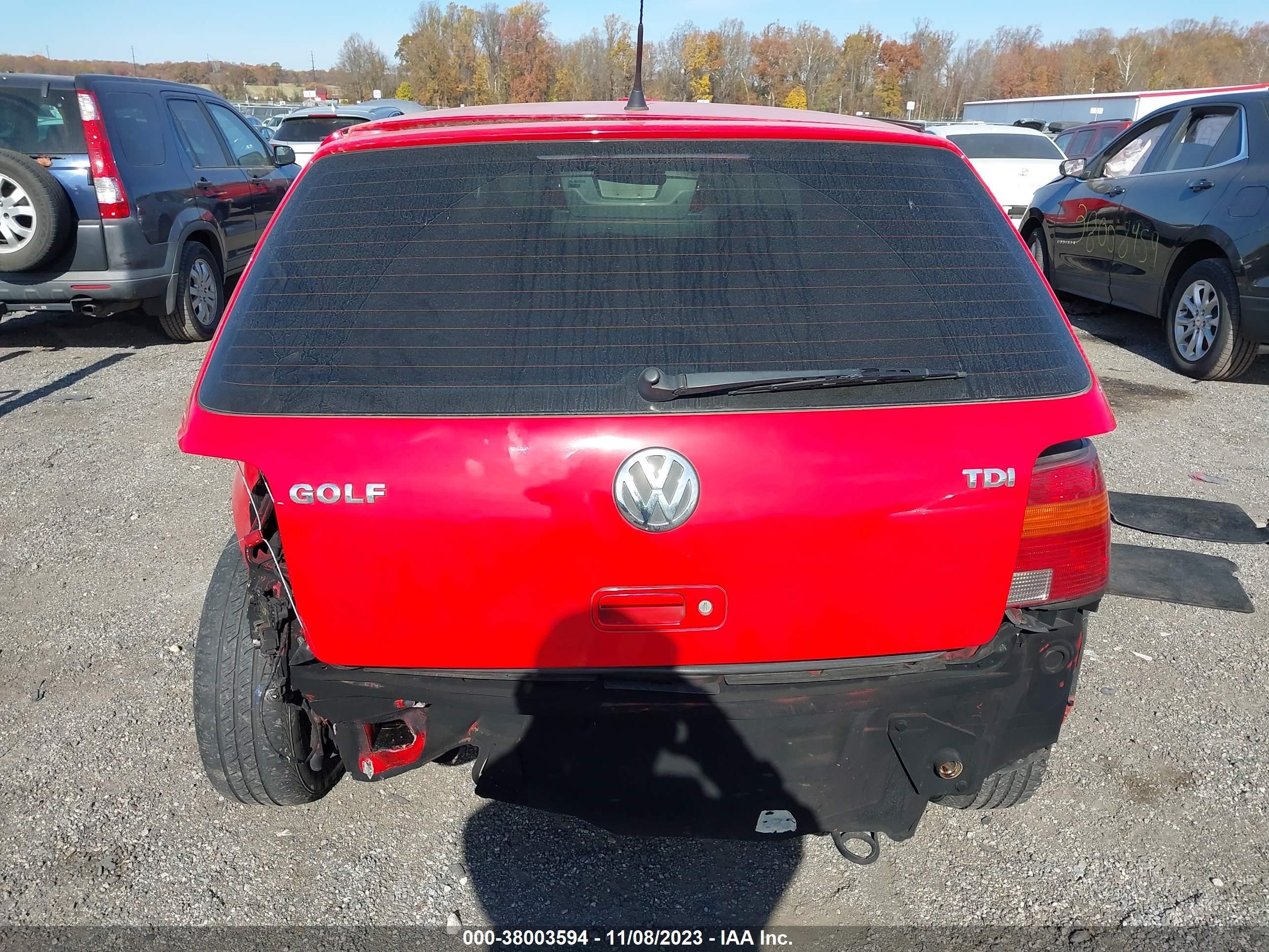 Photo 15 VIN: WVWBF31J3XW268337 - VOLKSWAGEN GOLF 