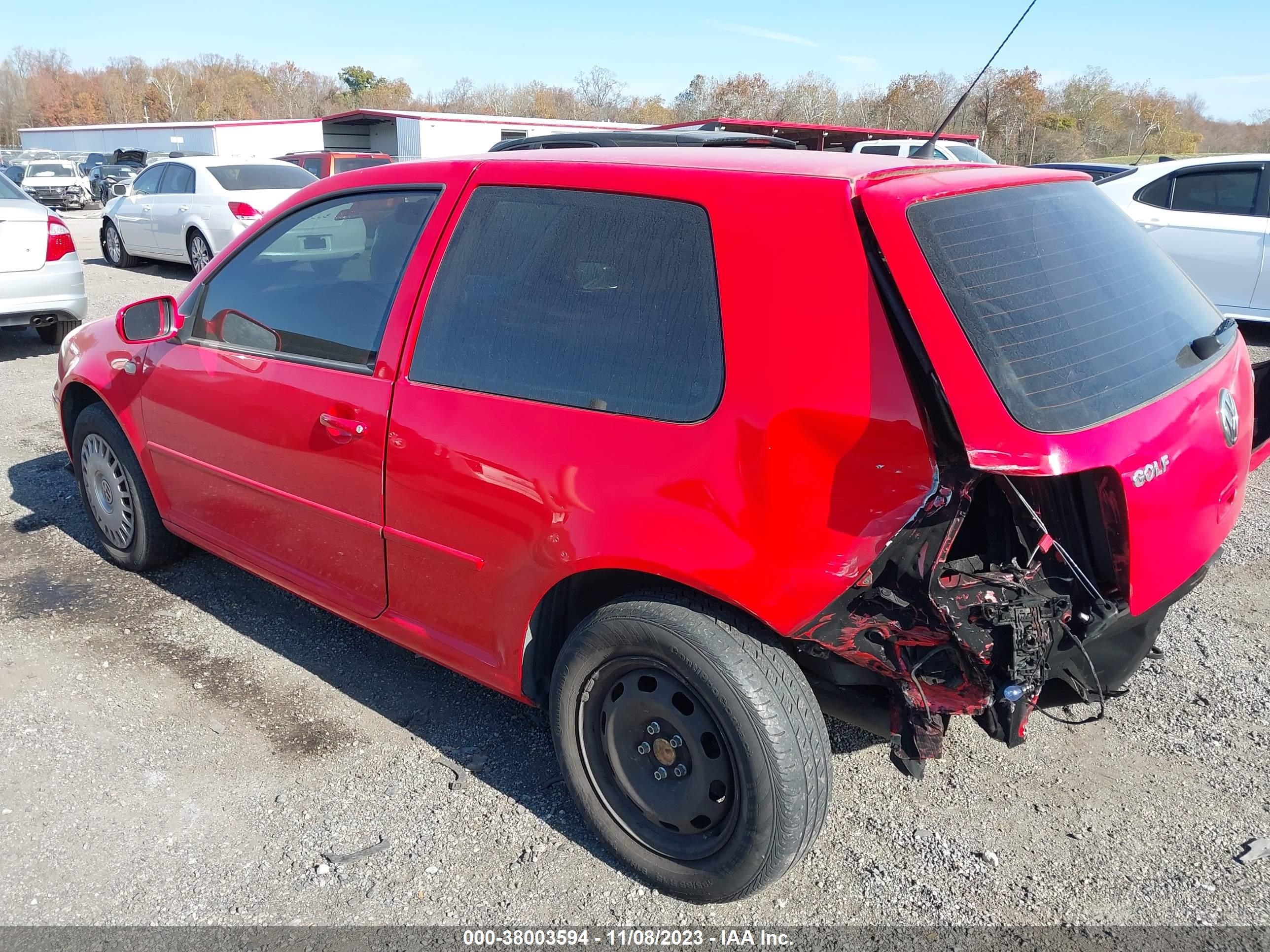 Photo 2 VIN: WVWBF31J3XW268337 - VOLKSWAGEN GOLF 