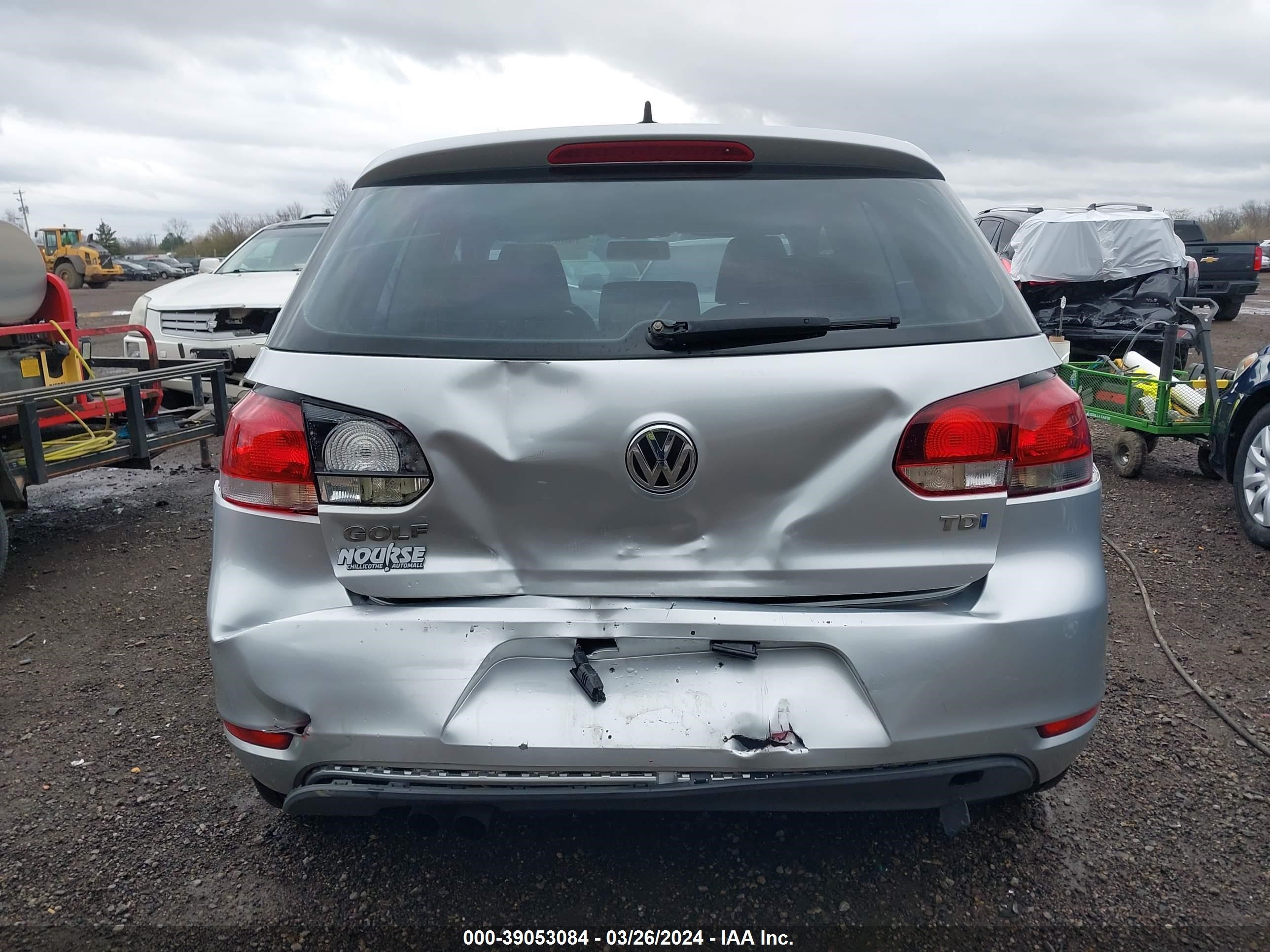 Photo 15 VIN: WVWBM7AJ9CW148145 - VOLKSWAGEN GOLF 