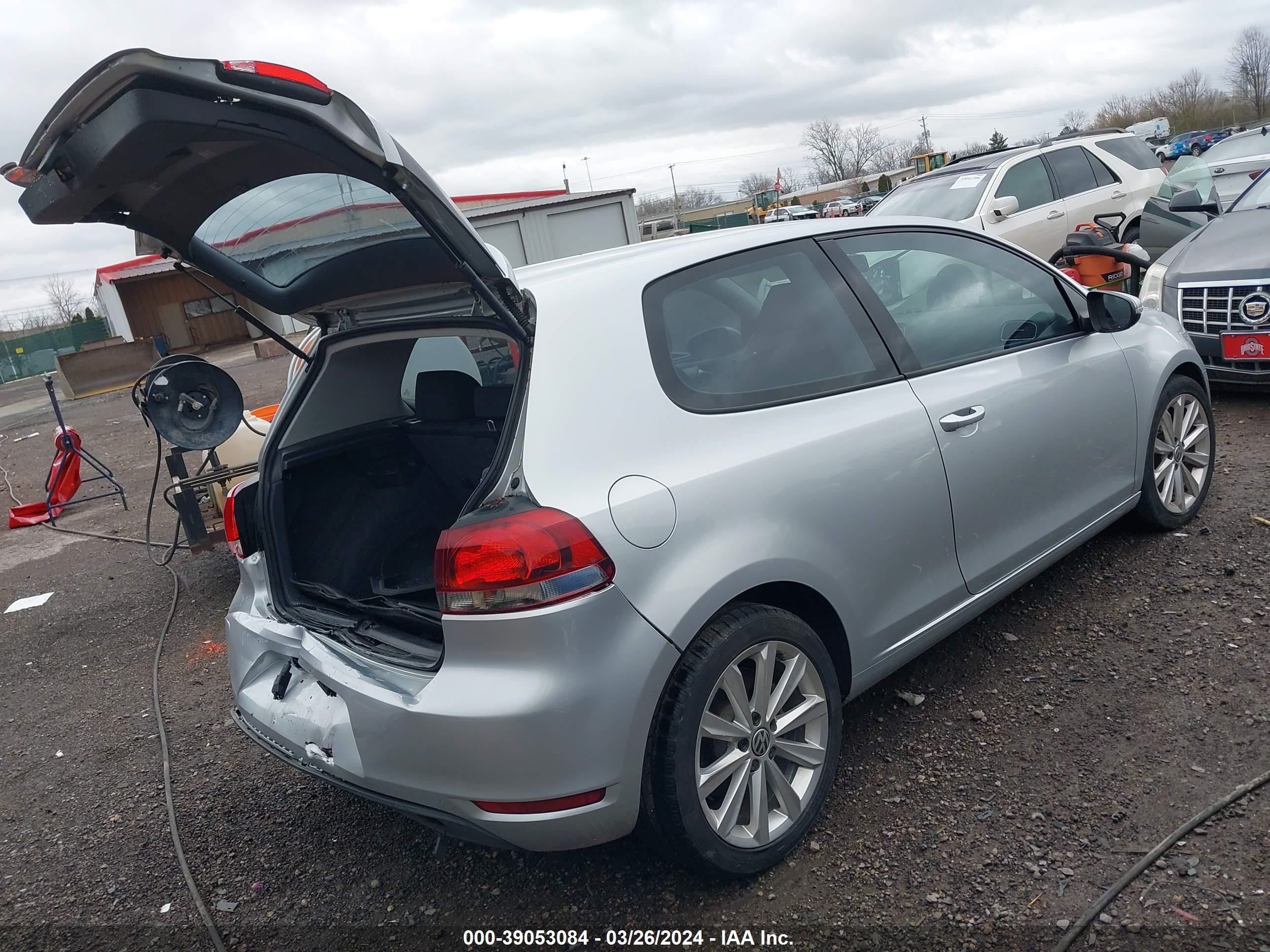 Photo 3 VIN: WVWBM7AJ9CW148145 - VOLKSWAGEN GOLF 